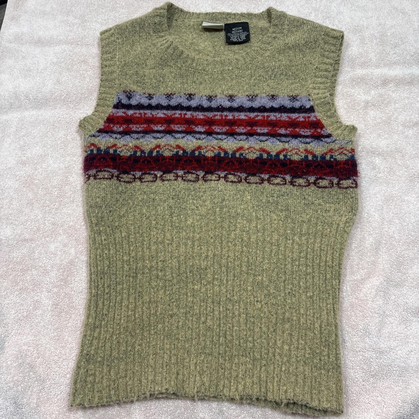 Arizona Jean Co. vintage soft cozy sweater vest Size M / US 6-8 / IT 42-44 - 1 Thumbnail