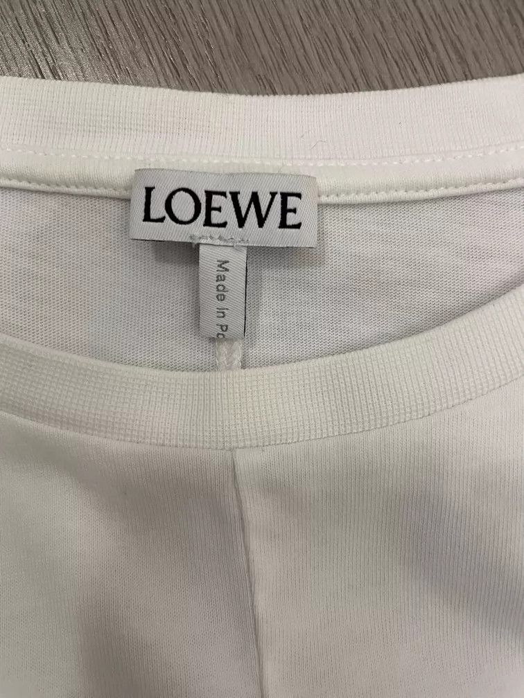Loewe loewe Color embroidered small logo irregular hem short slee Size US S / EU 44-46 / 1 - 5 Thumbnail