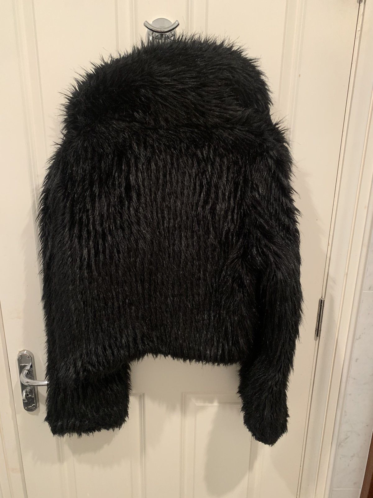 Other Fátima Lopes Designer Faux Fur Jacket Size M / US 6-8 / IT 42-44 - 3 Thumbnail