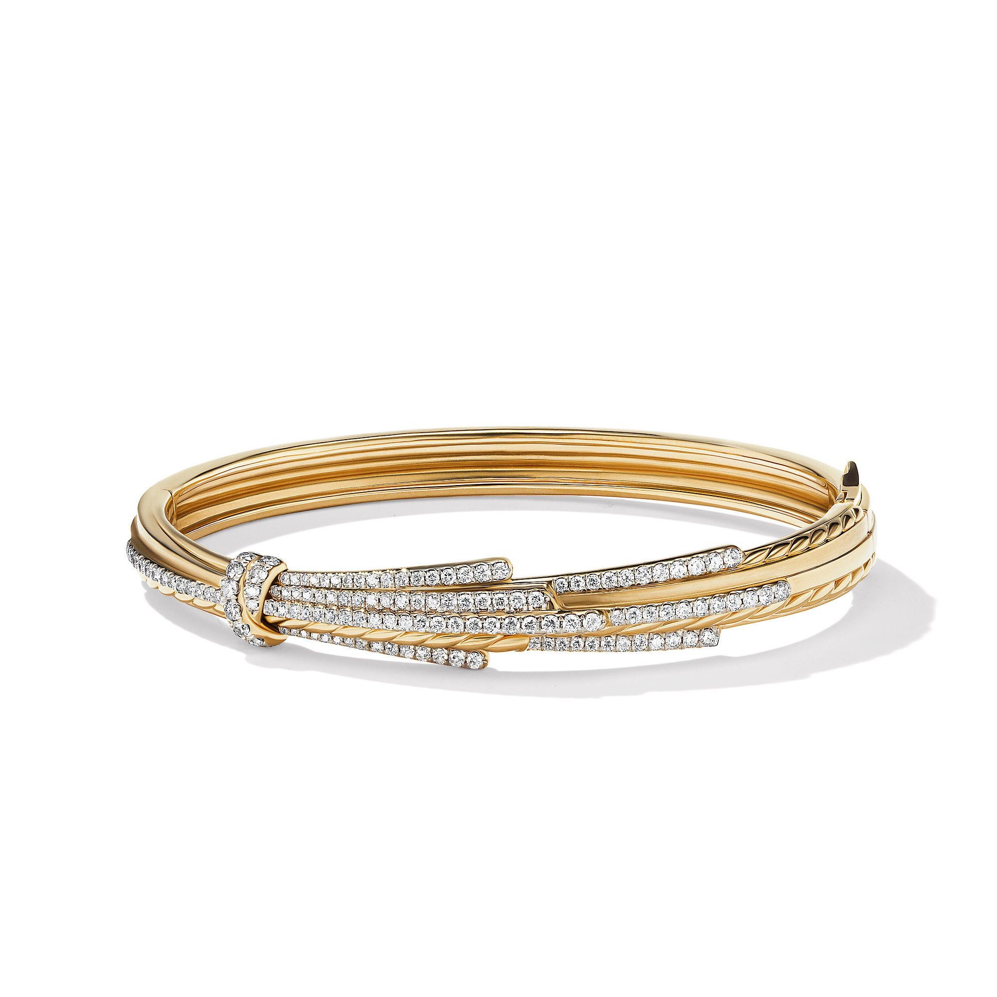 David Yurman o1w1db10325 B17090D Bracelet in 18K Yellow Gold with Diamond Size ONE SIZE - 1 Thumbnail