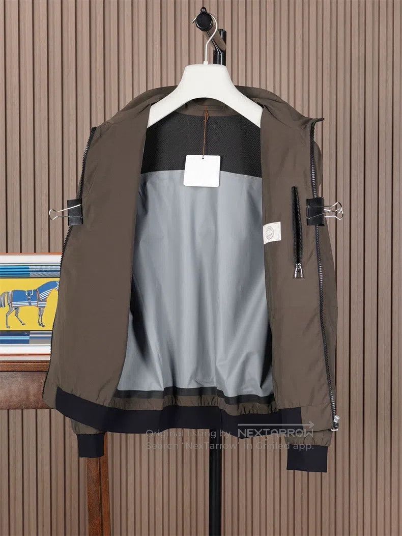 Hermes Hermes Men's Equestrian Series Hooded Windproof Jacket Size US S / EU 44-46 / 1 - 3 Thumbnail