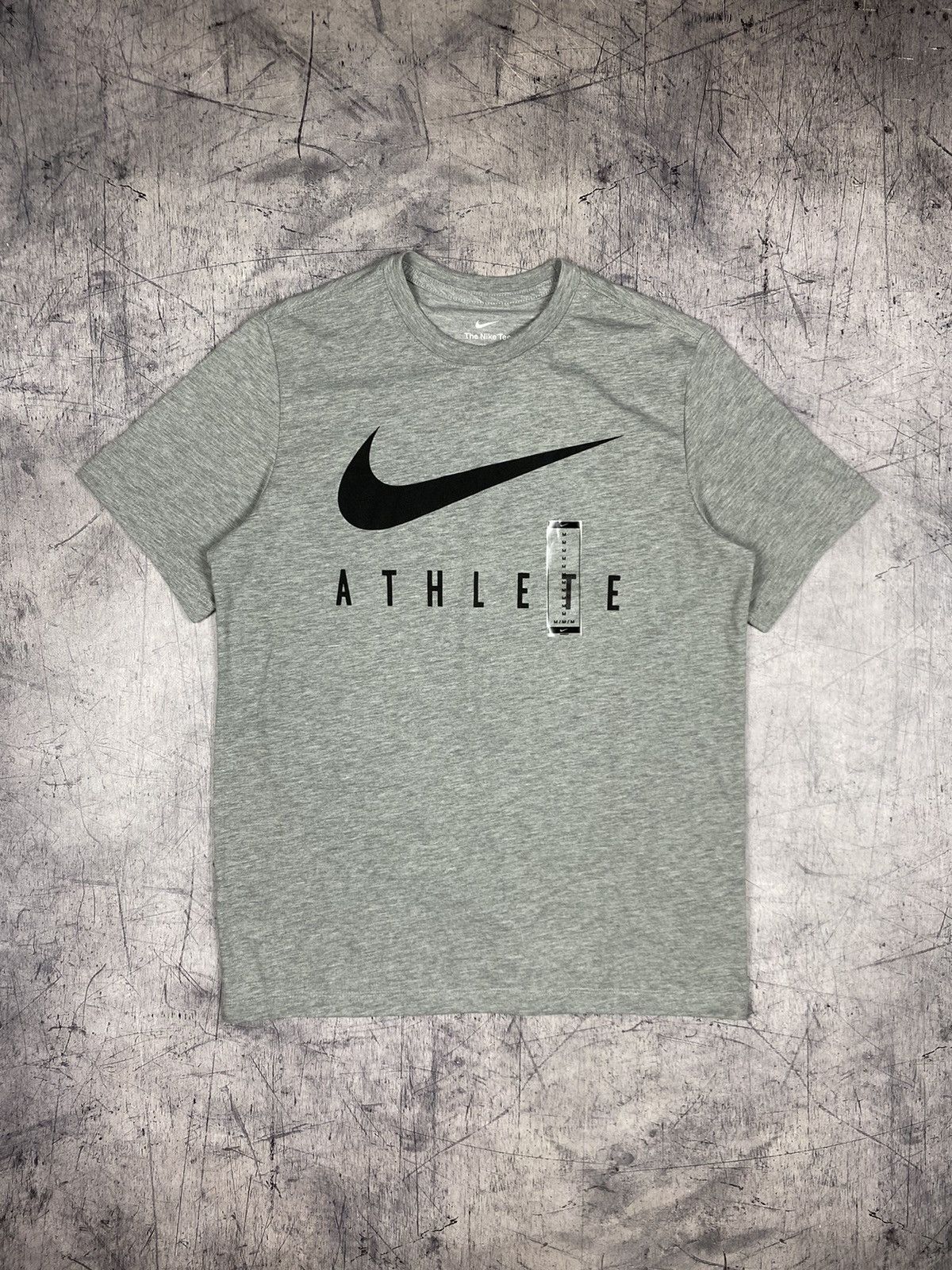 Nike New Nike Athletic Swoosh Big Logo Tee T Shirt Size US M / EU 48-50 / 2 - 2 Thumbnail