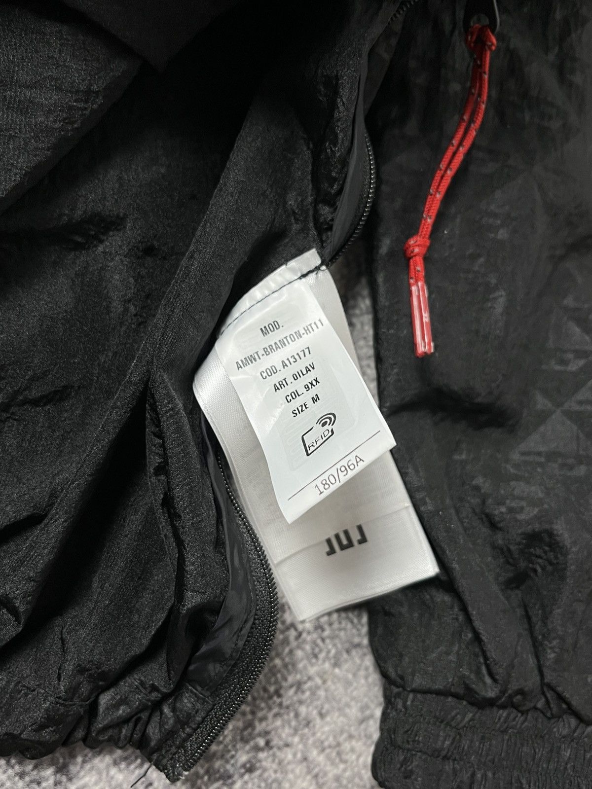 Diesel 🔥RRP $350 DIESEL SPORT 2025 MONOGRAM ANORAK NYLON JACKET Size US M / EU 48-50 / 2 - 19 Thumbnail
