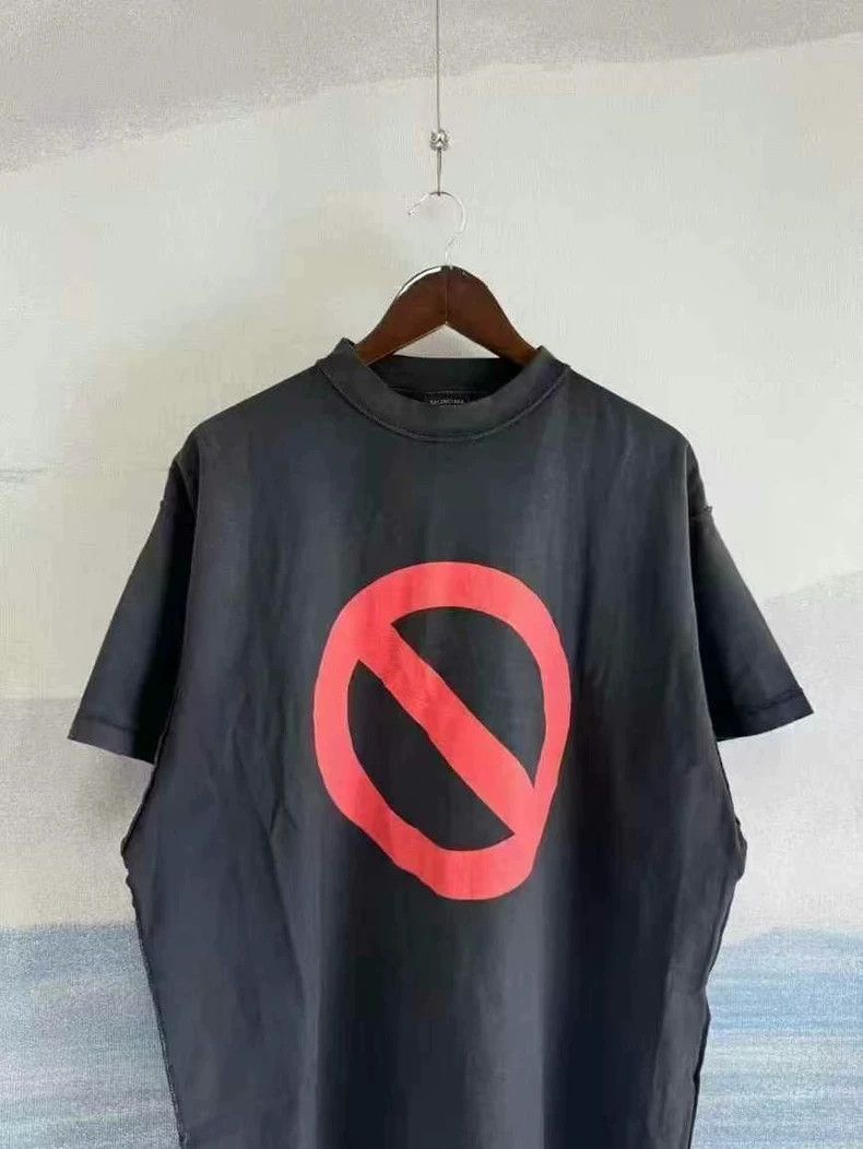 Balenciaga Balenciaga Black T Size US M / EU 48-50 / 2 - 2 Thumbnail