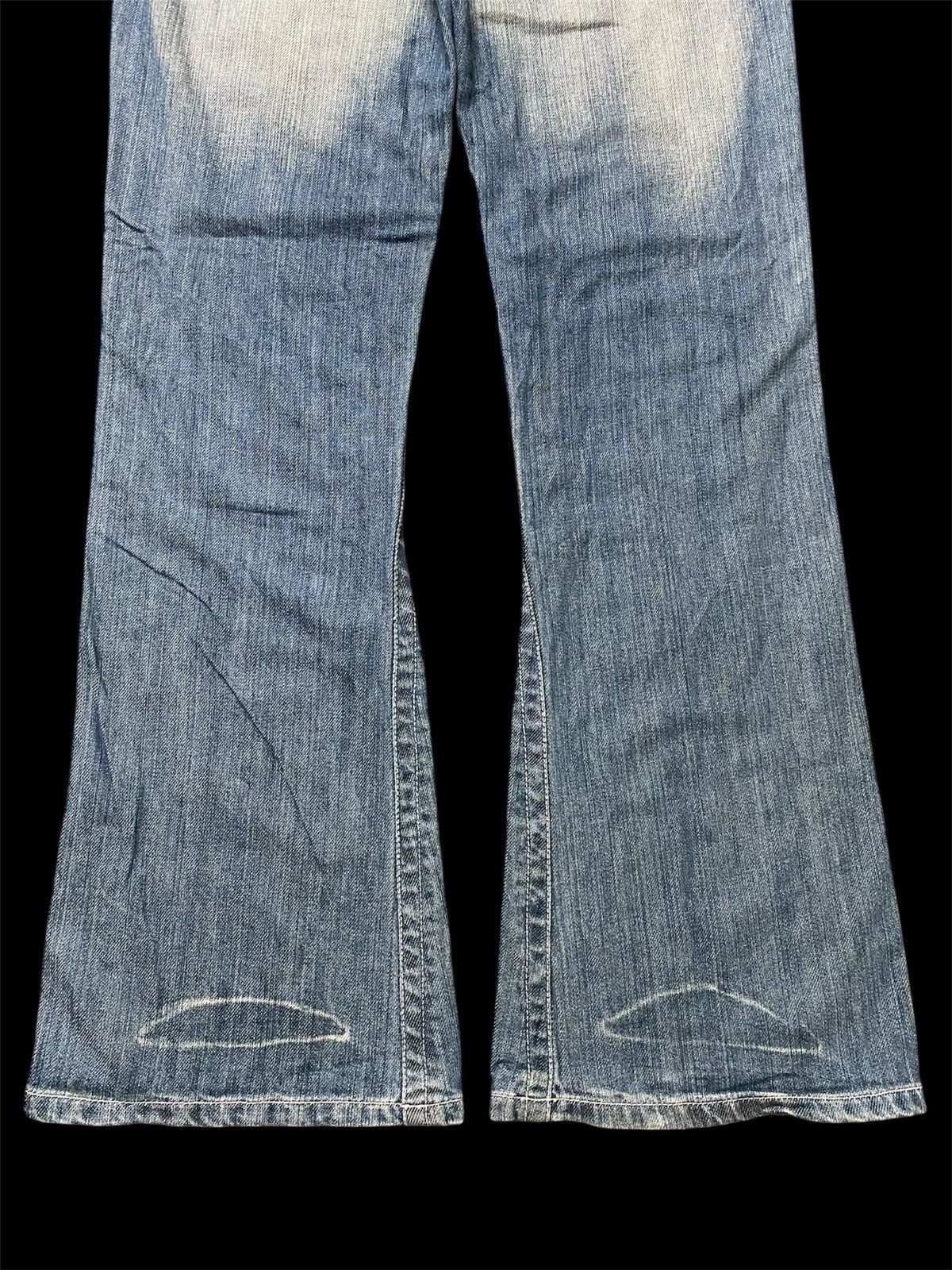 Japanese Brand Flare Jeans Japanese Icca Washed Blue Vintage Size US 31 - 2 Thumbnail