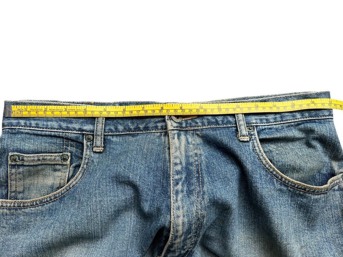 Edwin Vintage Edwin Baggy Distressed Mudwash Denim Jeans 34x31 Size US 34 / EU 50 - 12 Thumbnail