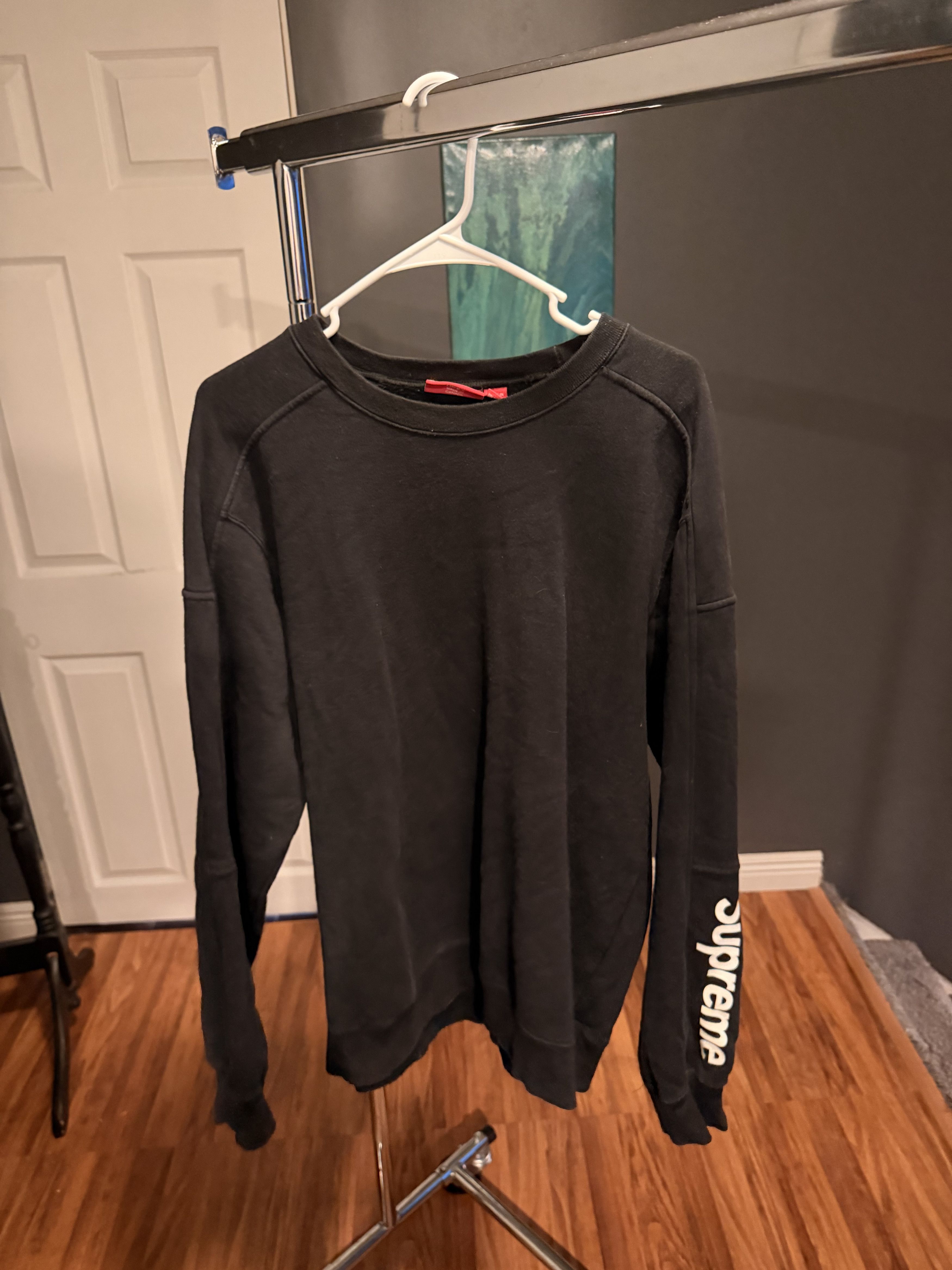 Supreme Supreme Formula Crewneck, Black Size US L / EU 52-54 / 3 - 1 Thumbnail