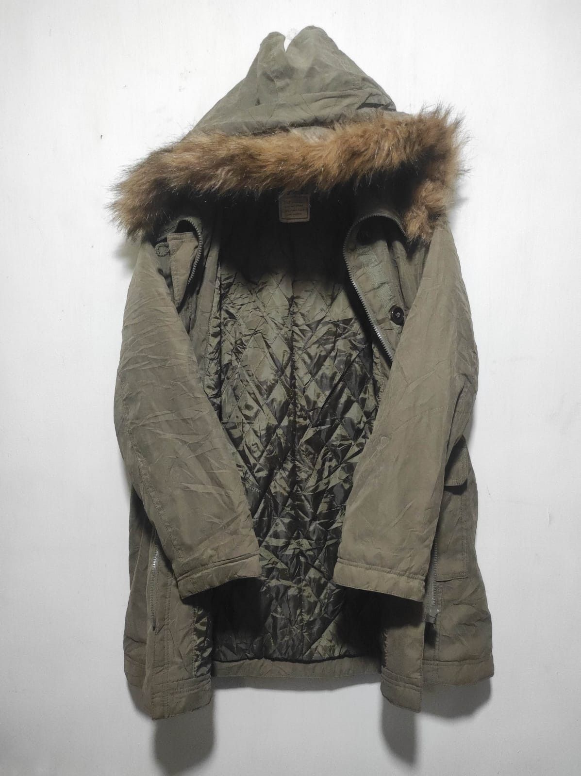 Japanese Brand Pur Colors fur zip hoodie parka jacket LGB style Size US L / EU 52-54 / 3 - 7 Thumbnail