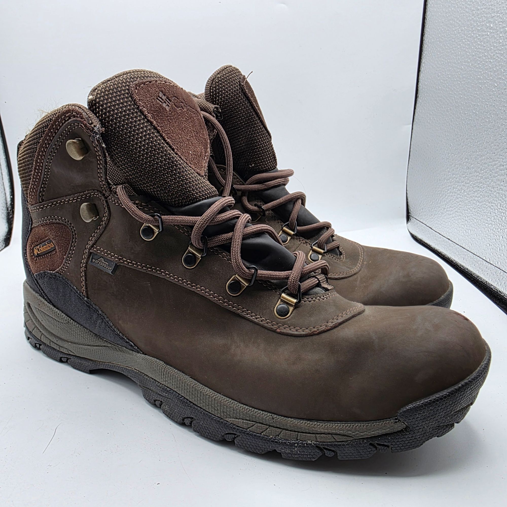 Columbia Columbia Dillon Ridge Mens 12 Brown Wide Hiking Boots Campin Size US 12 / EU 45 - 1 Thumbnail