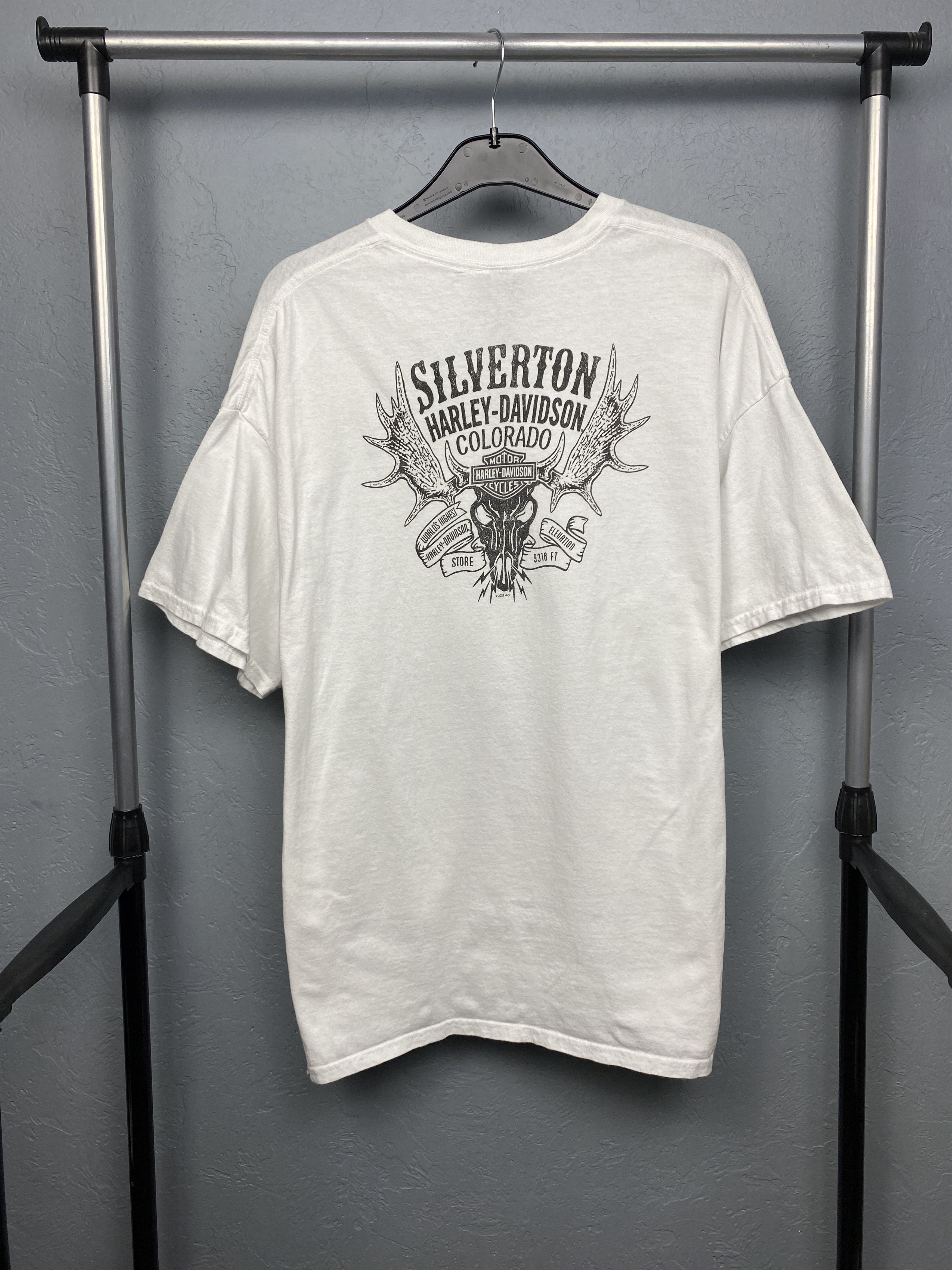 Harley Davidson Harley Davidson Colorado Mens Crew Neck T-Shirt Size US XXL / EU 58 / 5 - 1 Thumbnail