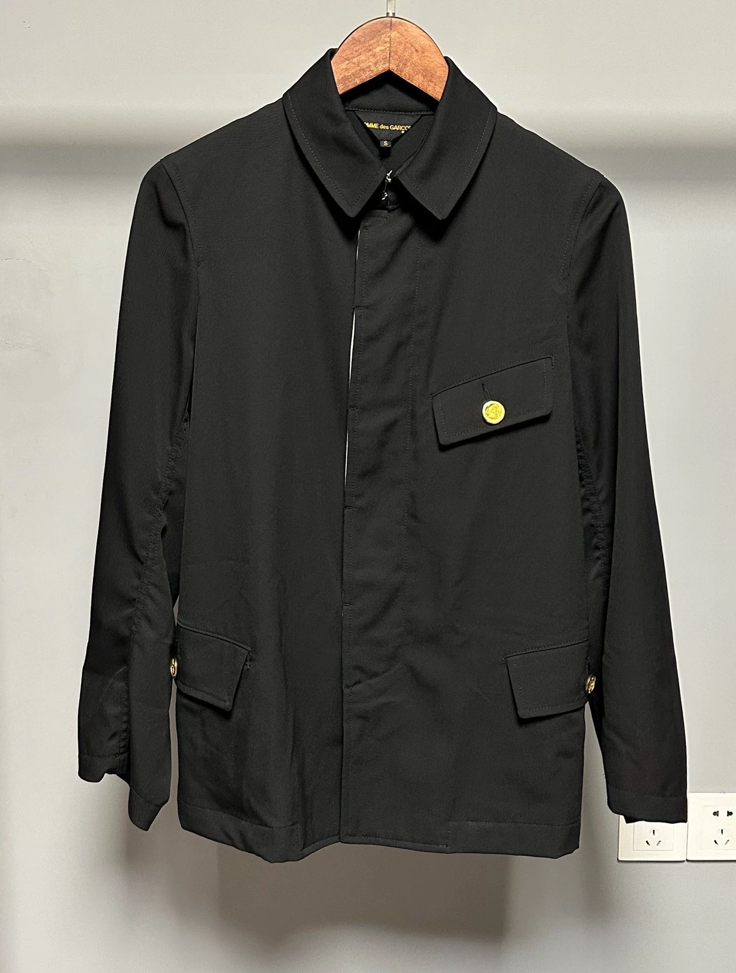 Comme des Garcons Comme des Garcons 06SS Gold Button Military Jacket - dmc Size US S / EU 44-46 / 1 - 1 Thumbnail