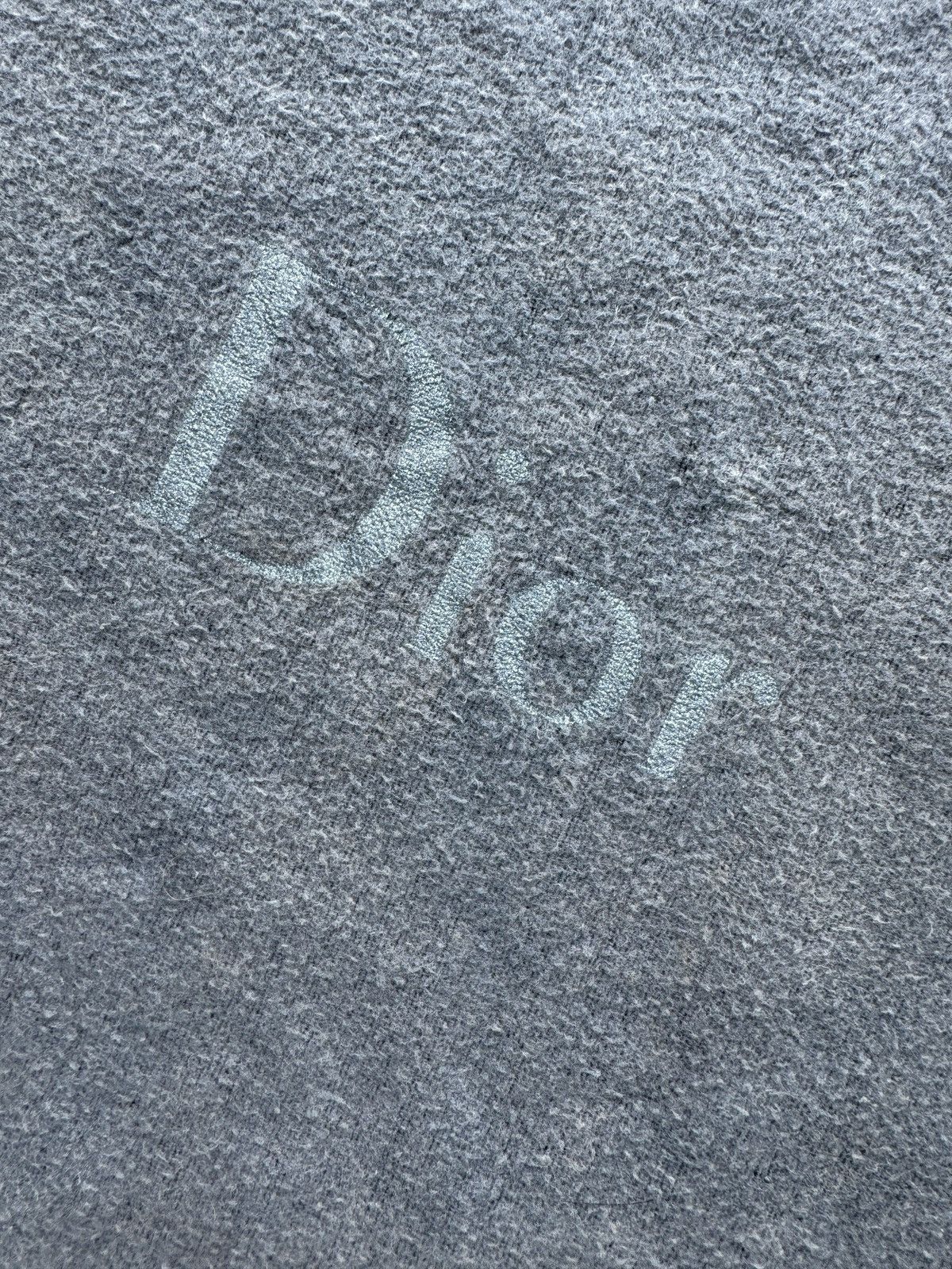 Dior Dior Homme Hedi Slimane Era Grey Fabric Logo Dust Bag Size ONE SIZE - 3 Thumbnail