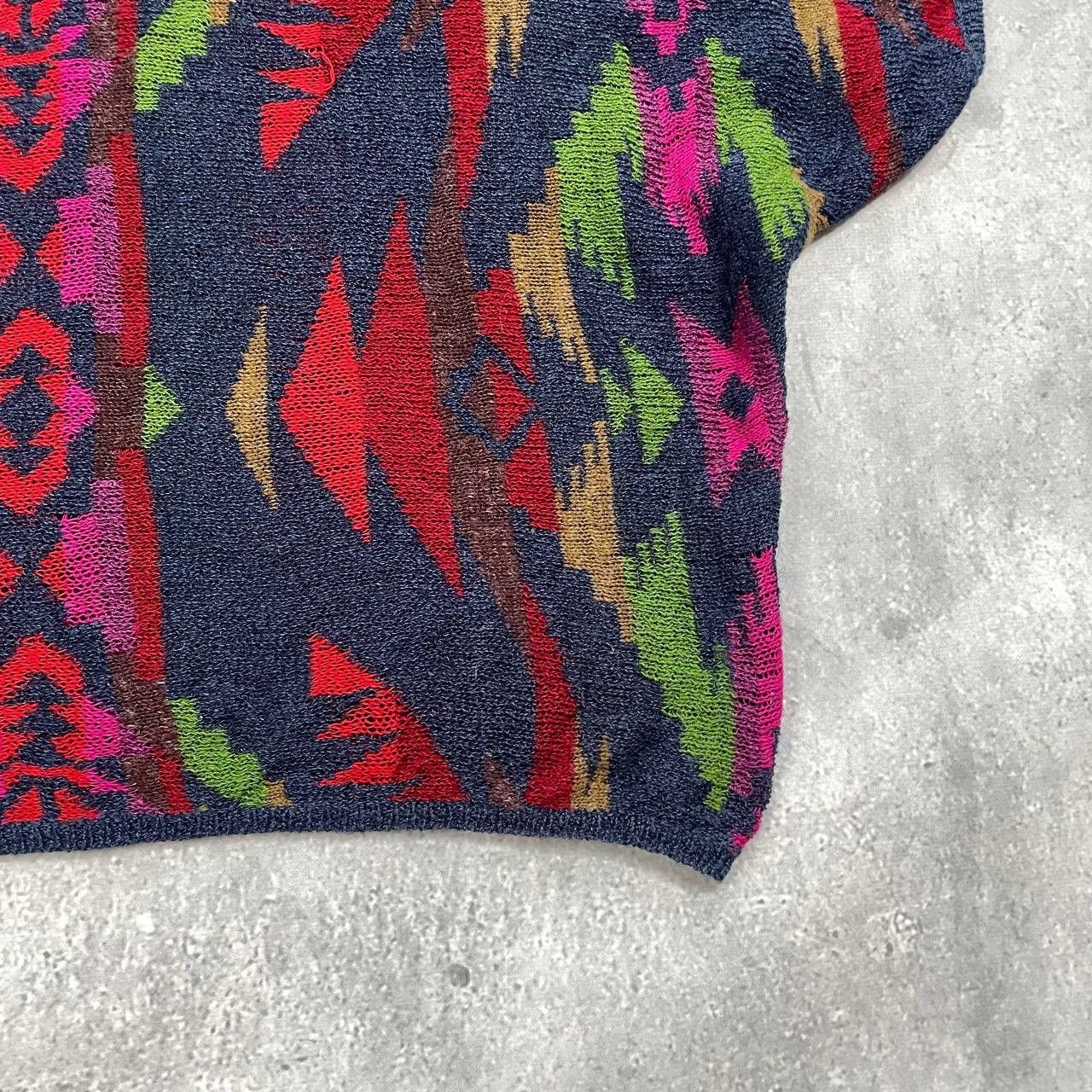 Denim & Supply Ralph Lauren Denim & Supply Ralph Lauren Aztec Pattern SS Sweater Women’s Size XS / US 0-2 / IT 36-38 - 24 Thumbnail