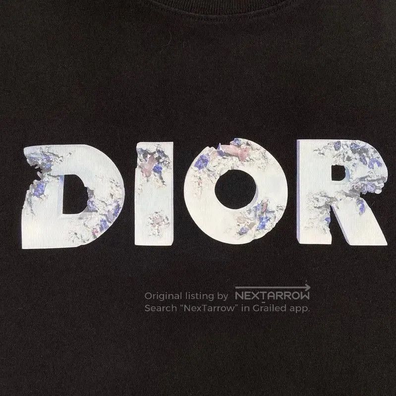 Dior Dior Women's Black Cotton T. Size L / US 10 / IT 46 - 2 Thumbnail