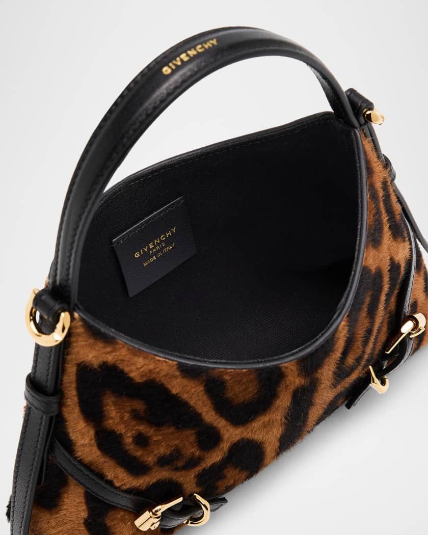 Givenchy os11x0726 Size: OS / Voyou Nano Leopard-Print Top-Handle Bag Size ONE SIZE - 5 Thumbnail