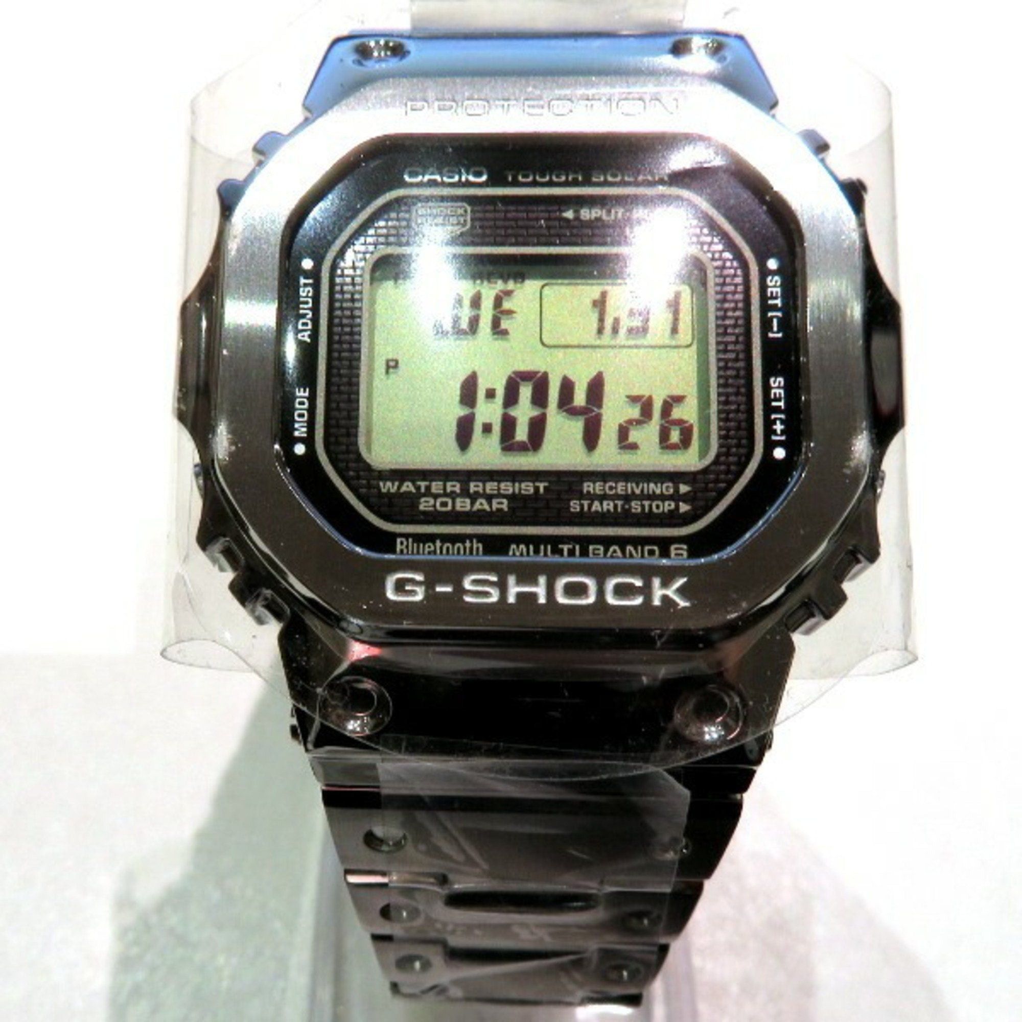 image of Casio G-Shock Orign Full Metal Bluetooth Equipped With Smartphone Link Gmw-B5000D-1Jf Solar Watch M
