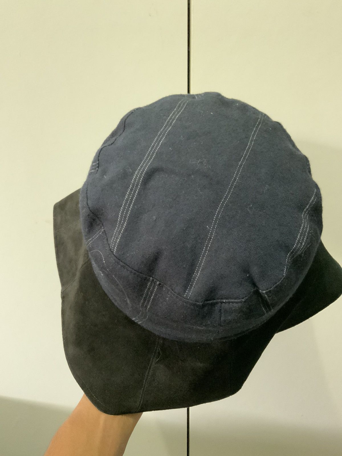 Genuine Leather Suade Leather Bucket Hat Size ONE SIZE - 11 Thumbnail