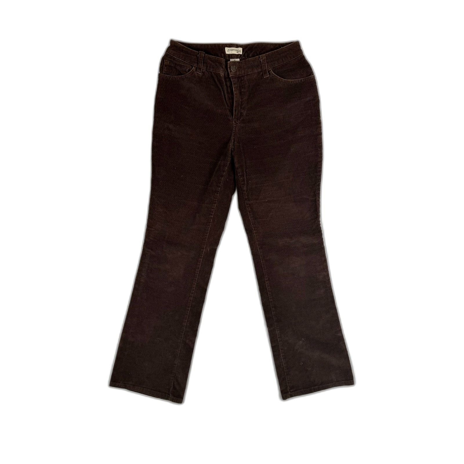 St. Johns Bay St Johns Bay Petite Stretch Corduroy Pants Brown Size 6P Wom Size US 26 / EU 42 - 1 Thumbnail