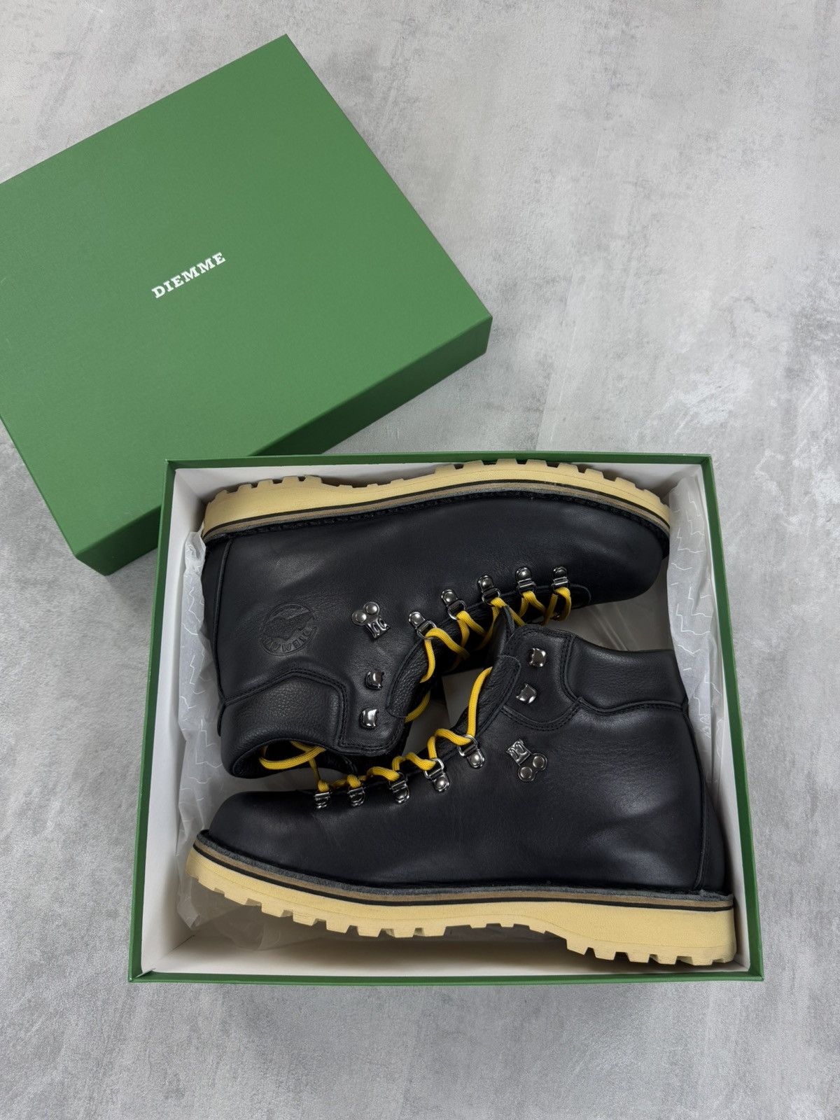 Other DIEMME Boots ROCCIA VET Black Leather Mens Size 46 Size US 12 / EU 45 - 11 Thumbnail