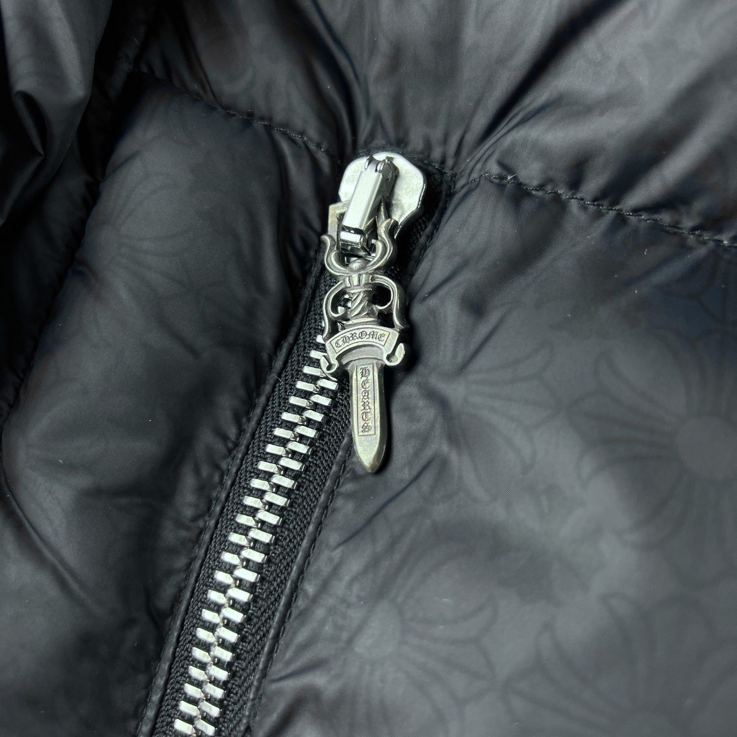 Chrome Hearts Chrome Hearts Black Monogram Puffer Down Jacket Size US L / EU 52-54 / 3 - 6 Thumbnail