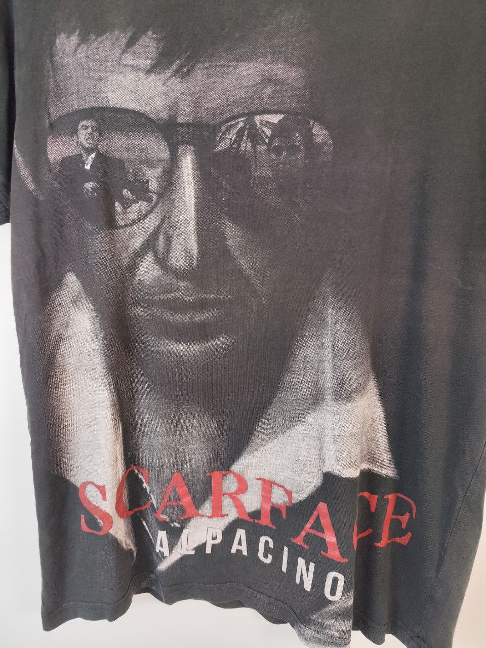 Vintage Scarface Tony Montana vintage movie big print logo t-shirt M Size US M / EU 48-50 / 2 - 2 Thumbnail