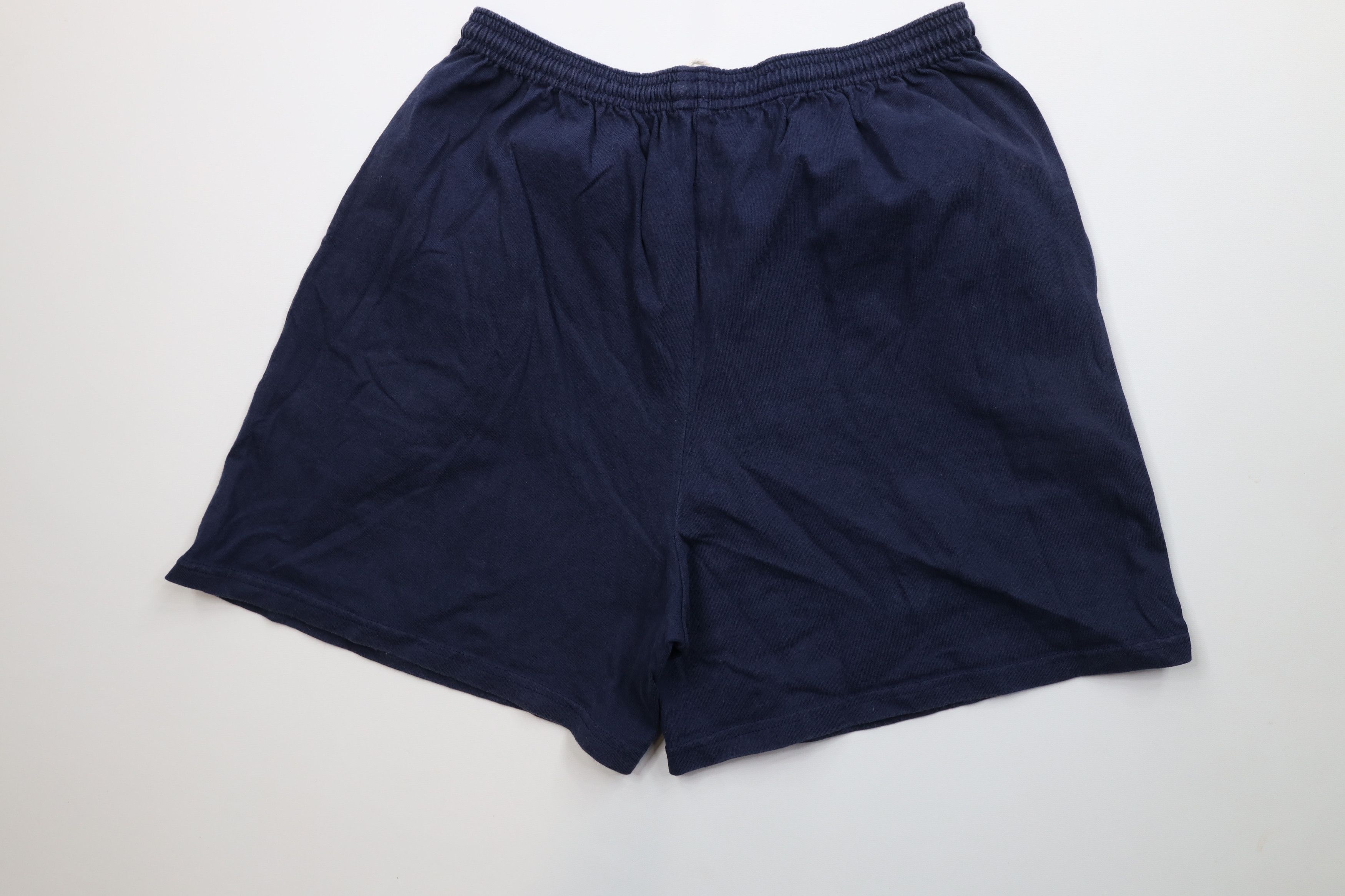 Vintage Vintage 90s Y2K Streetwear Above Knee Shorts Blue Cotton Size US 36 / EU 52 - 11 Thumbnail