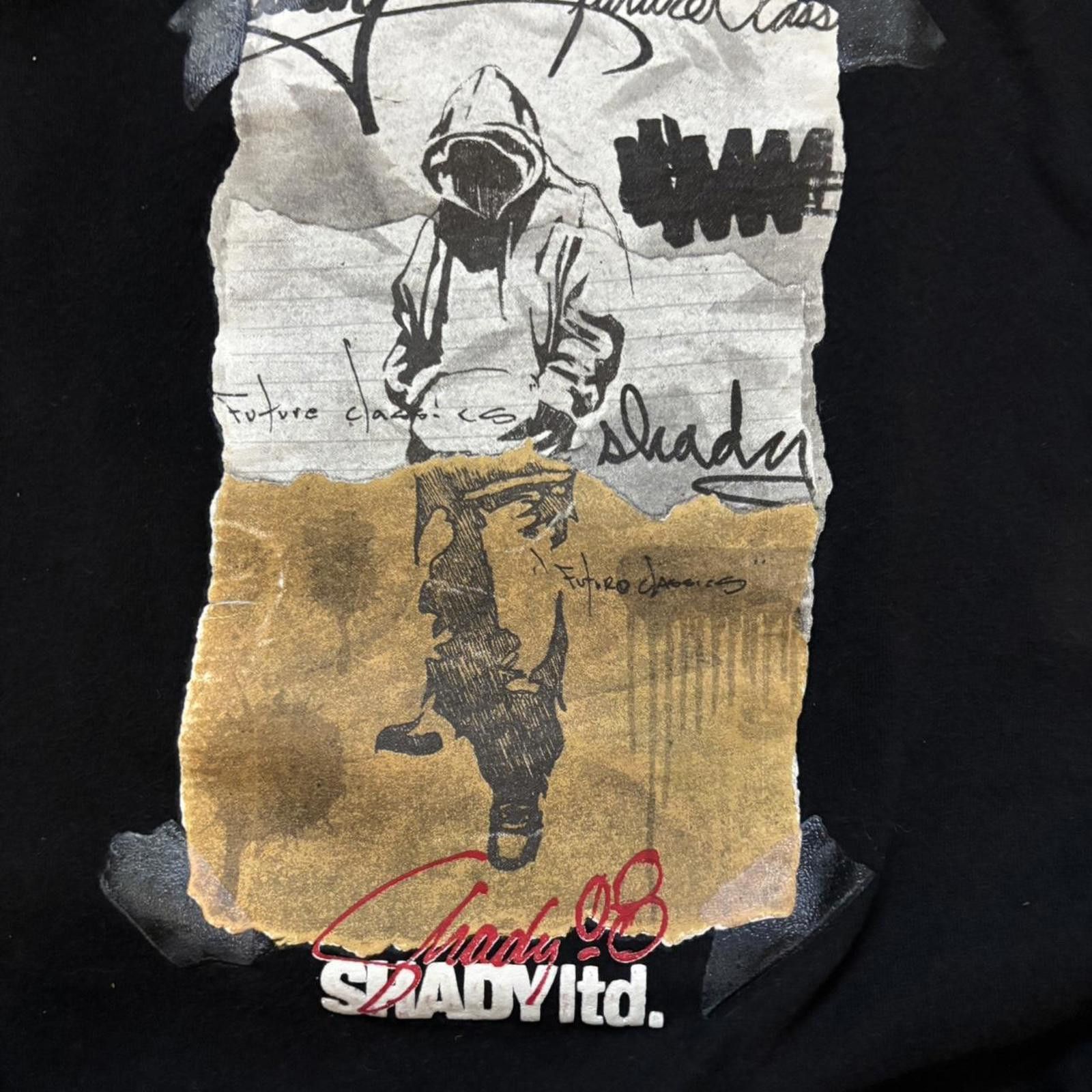 Shady Ltd Y2K Vintage Eminem Slim Shady Ltd. 2000's Rap T-Shirt 8 Mile Size US L / EU 52-54 / 3 - 3 Thumbnail