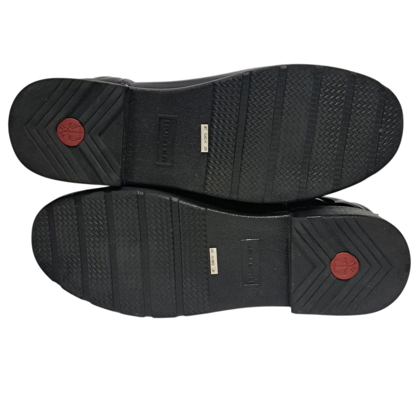 Hunter Hunter Women's Refined Quilted Gothic Winter Rain Rubber Che Size US 9 / IT 39 - 9 Thumbnail