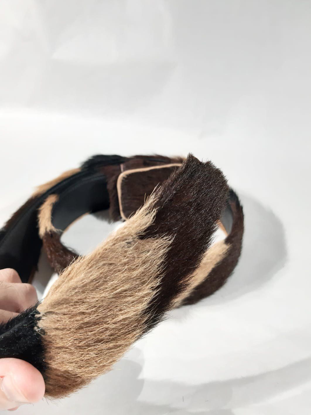 Prada FW 2017 Pony Fur Belt Size 32 - 6 Thumbnail
