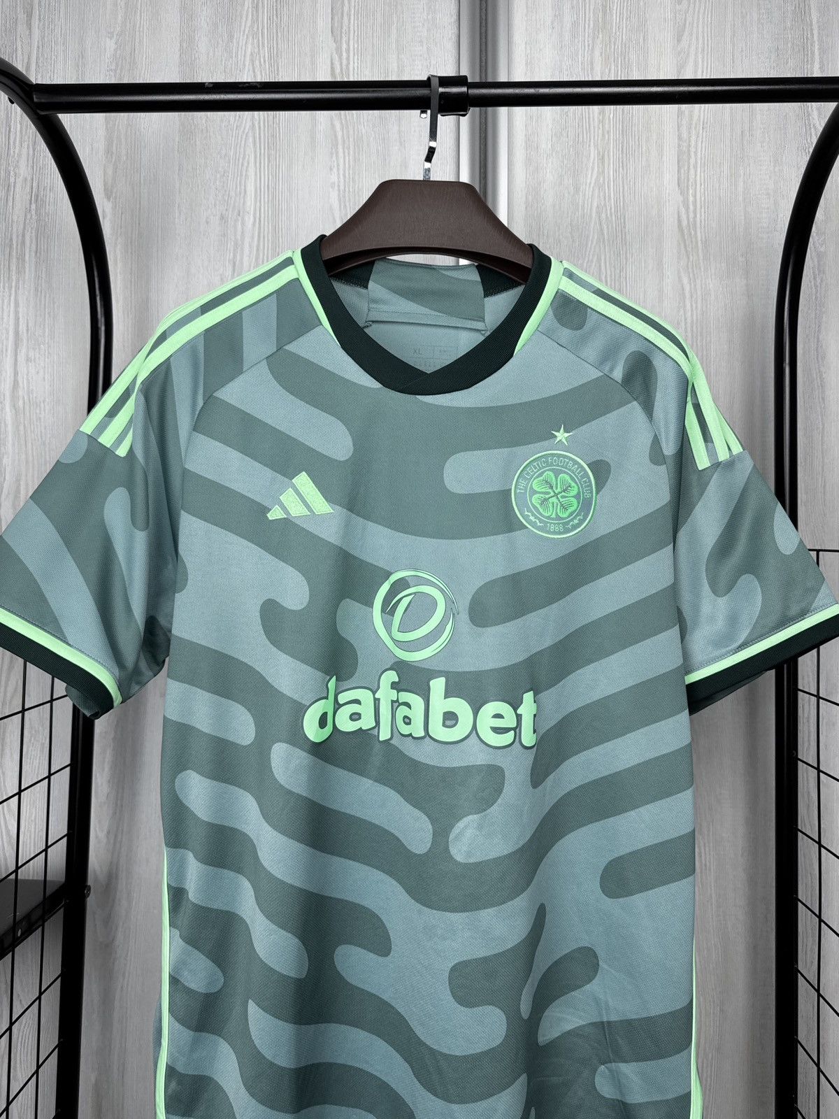Adidas Celtic FC 2023/24 Third Football Shirt Soccer Jersey Adidas Size US XL / EU 56 / 4 - 3 Thumbnail