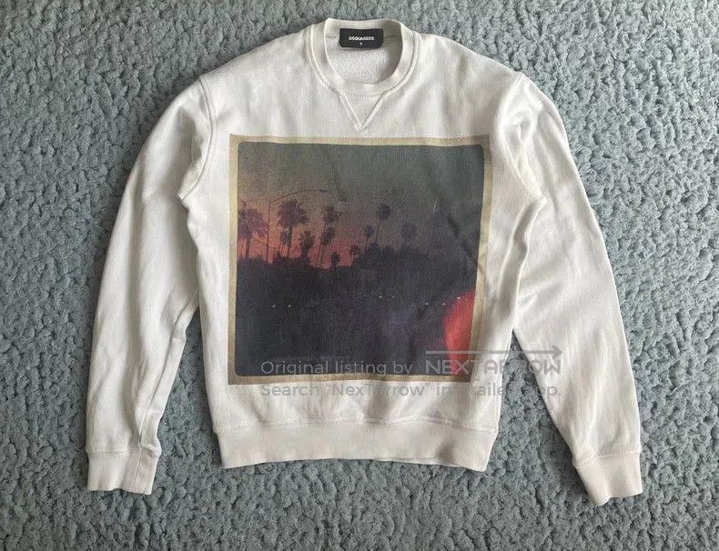Dsquared2 DSQUARED2 White Night Sky Sweatshirt. Size US S / EU 44-46 / 1 - 1 Thumbnail