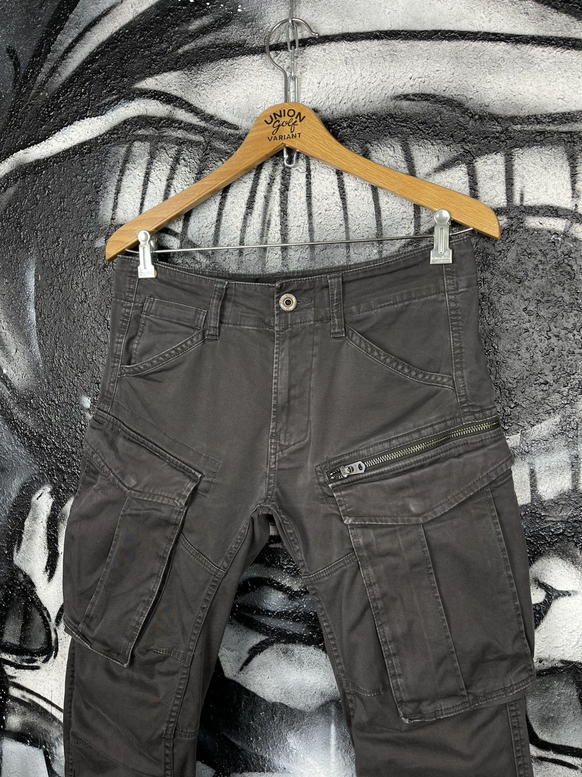 G-Star G Star RAW Rovic Zip 3D Tapered Cargo Pants Men’s Size 27/30 Size US 27 - 4 Thumbnail