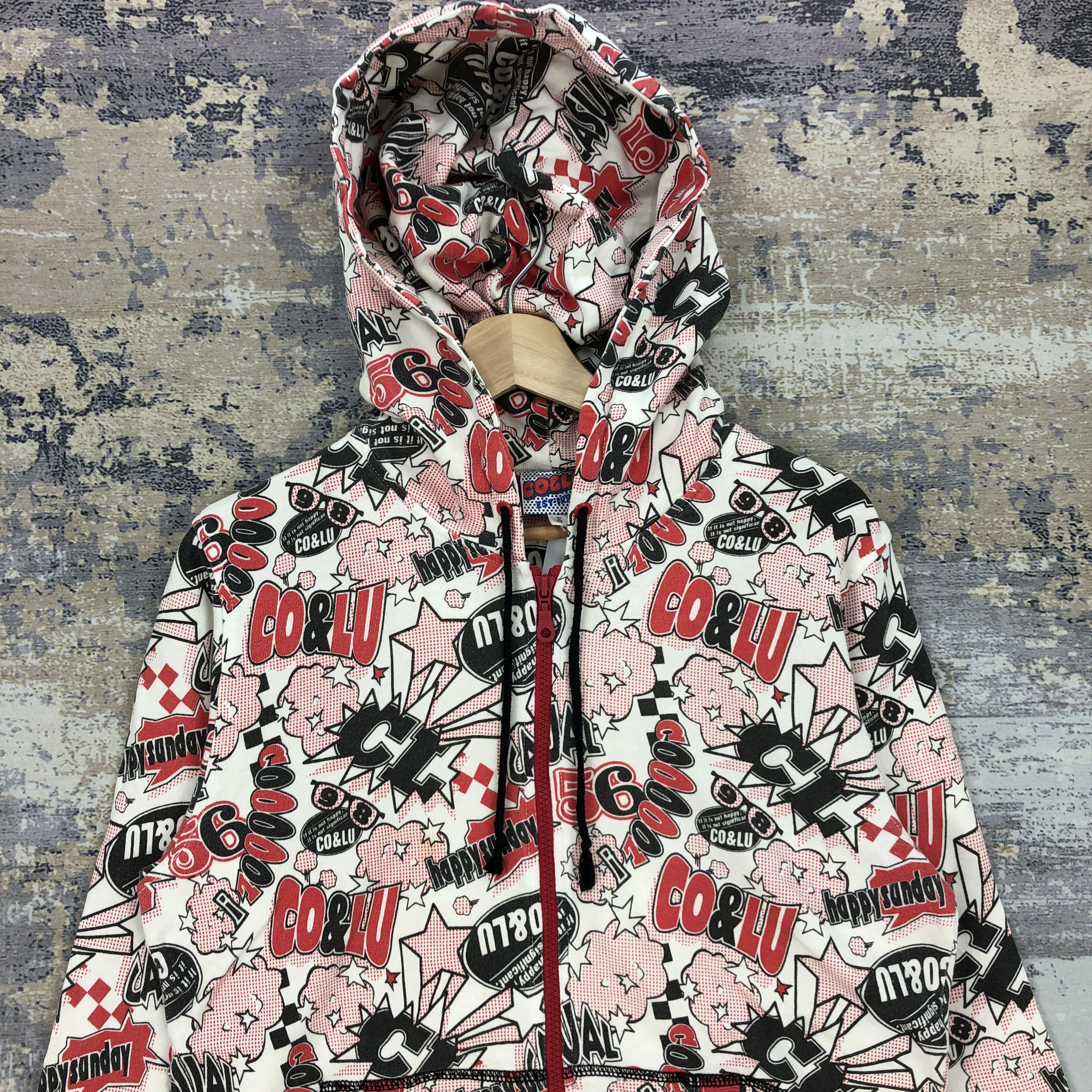 Japanese Brand × Vintage Vintage Y2K Co&Lu Hoodie Sweater Japanese Zipper Sweatshirt Size US M / EU 48-50 / 2 - 6 Thumbnail