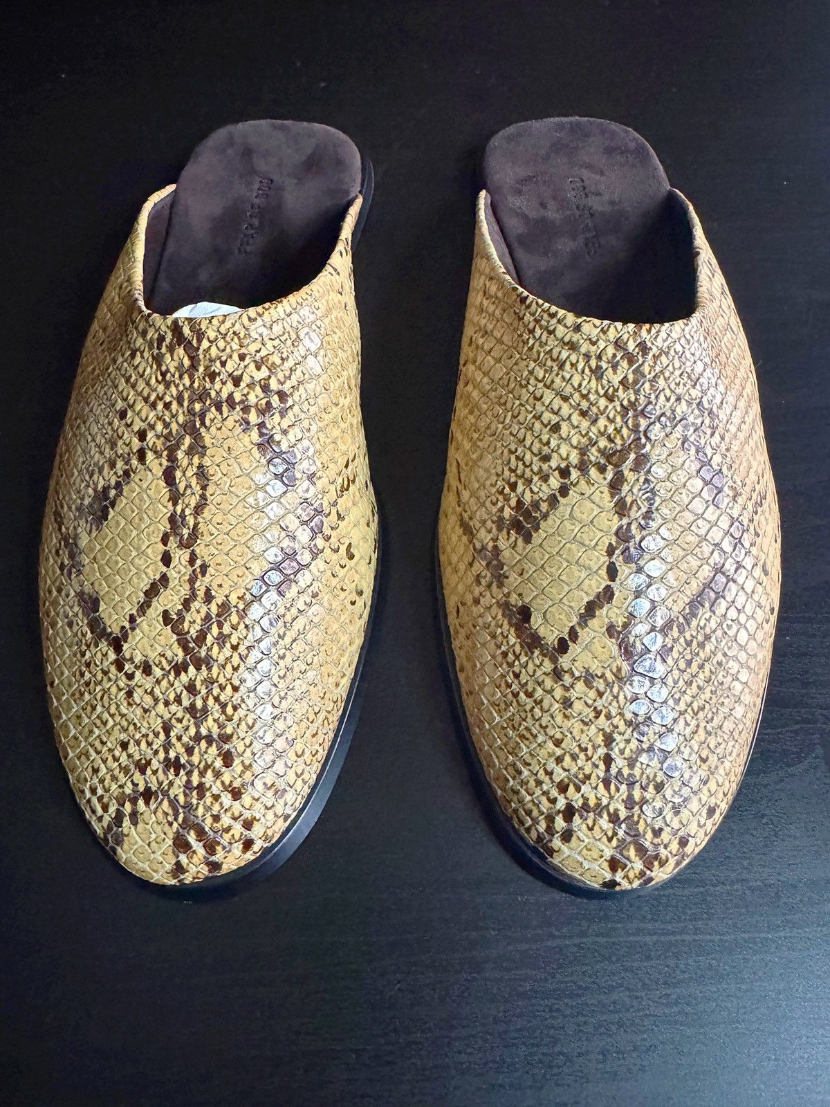 Fear of God Fear of God Snake effect Leather Mules Size US 10 / EU 43 - 7 Thumbnail
