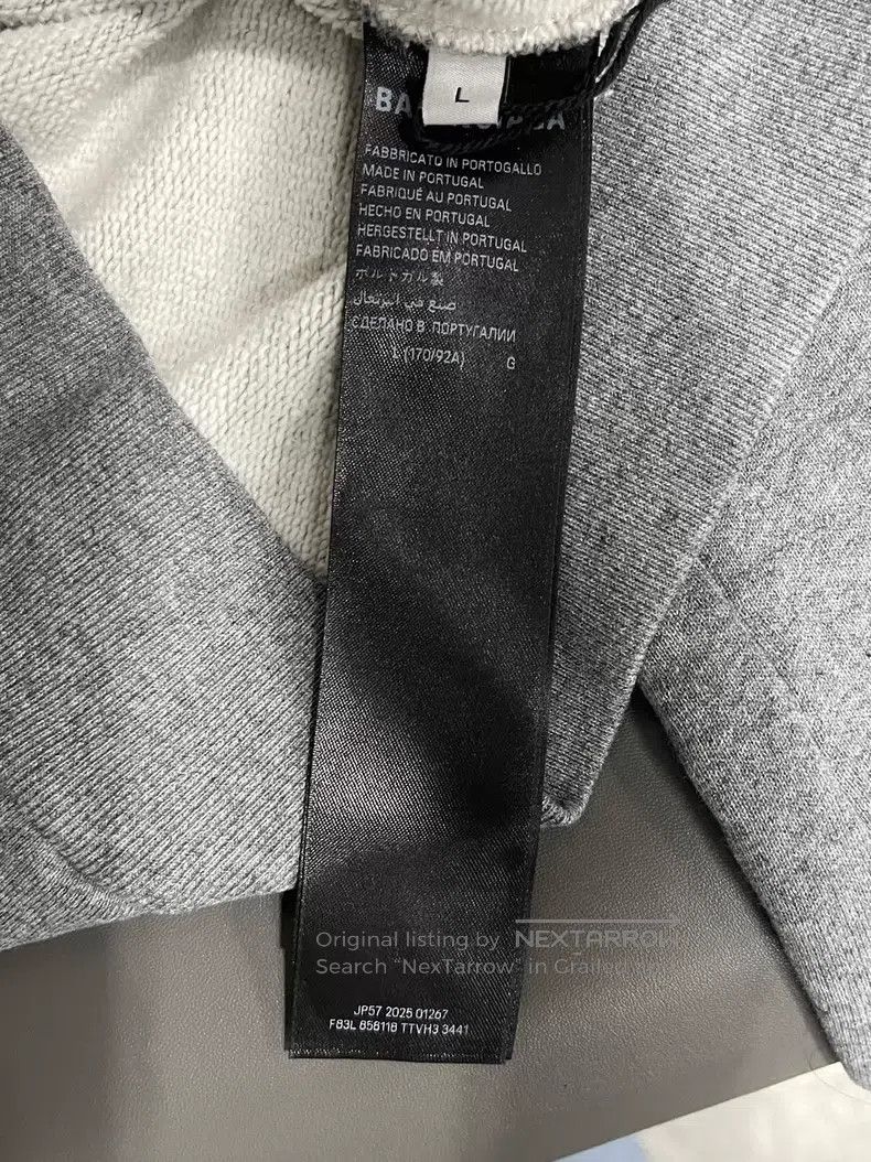 Balenciaga Balenciaga Lion Embroidered Slim Fit Zip-Up Hoodie Size US L / EU 52-54 / 3 - 6 Thumbnail
