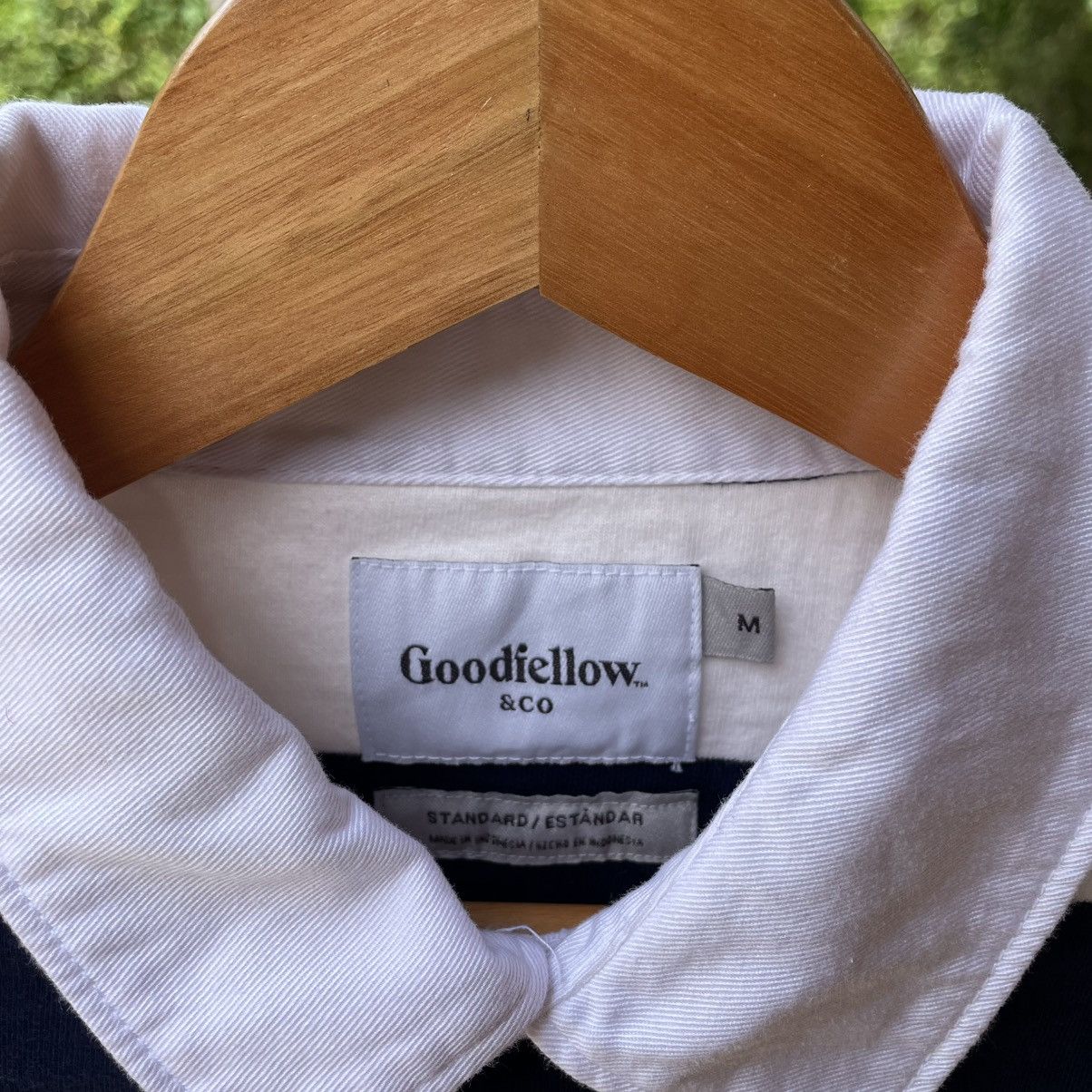 Japanese Brand × Vintage 🔥🇯🇵Goodiellow & Co Stripes Polos Rugby Shirts Size US S / EU 44-46 / 1 - 12 Thumbnail