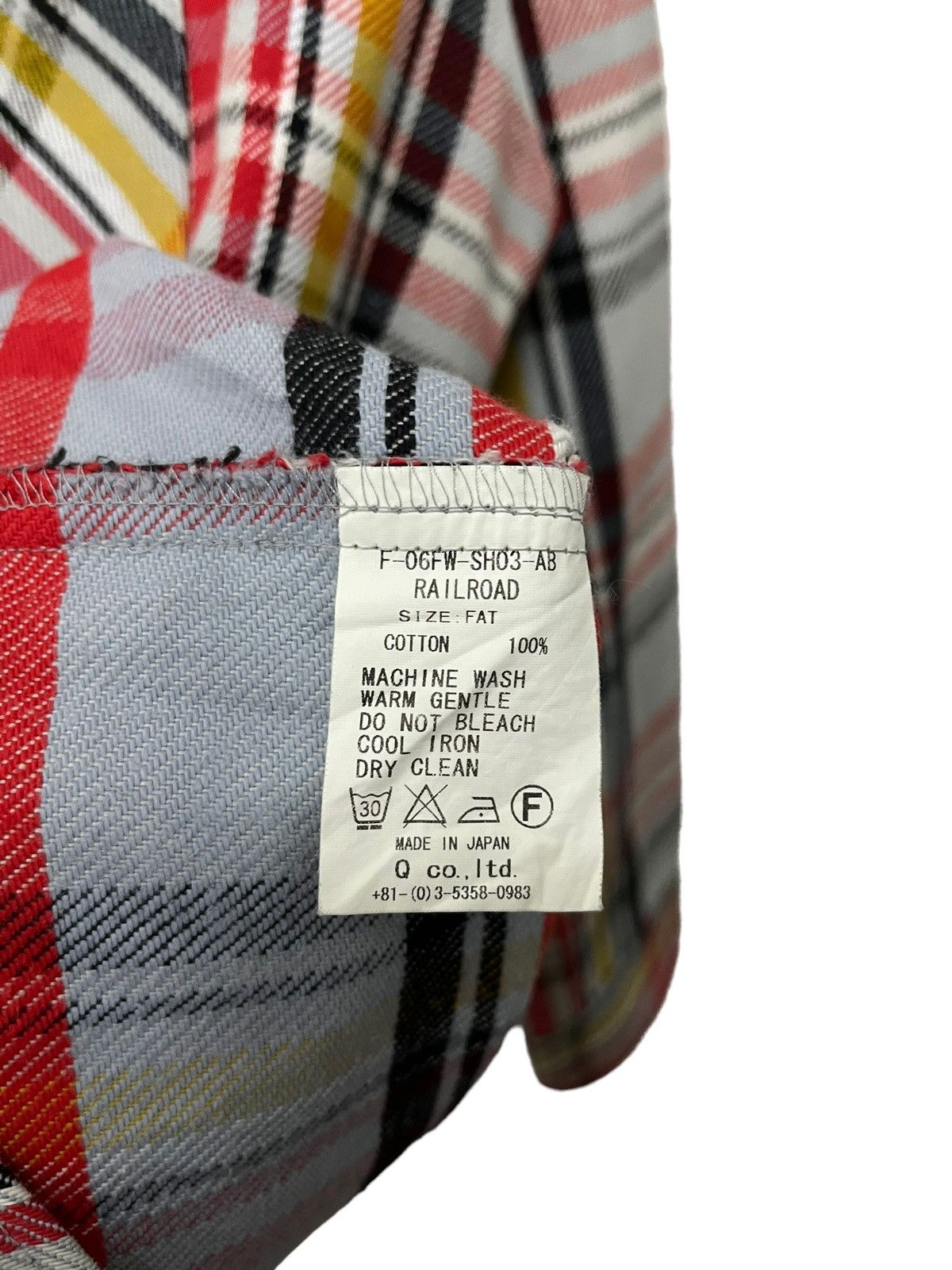 Fat Tokyo × Flannel × Japanese Brand FAT Tokyo Railroad heavyweight flannel shirt Size XL / US 12-14 / IT 48-50 - 5 Thumbnail