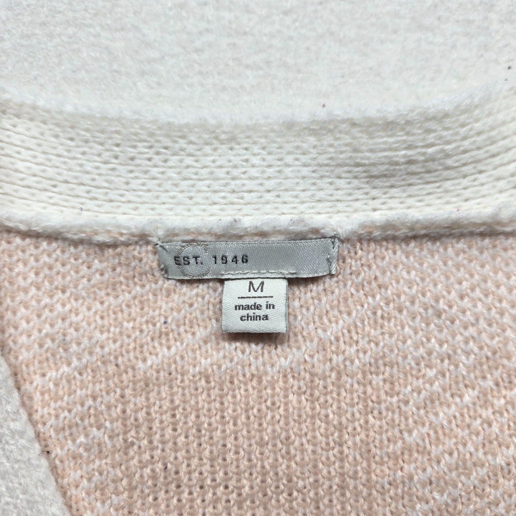 Vintage VINTAGE Cato Women's Cardigan Sweater Long Sleeve All Seasons Fall Spring Winter Medium Brown Knit Size M / US 6-8 / IT 42-44 - 2 Thumbnail
