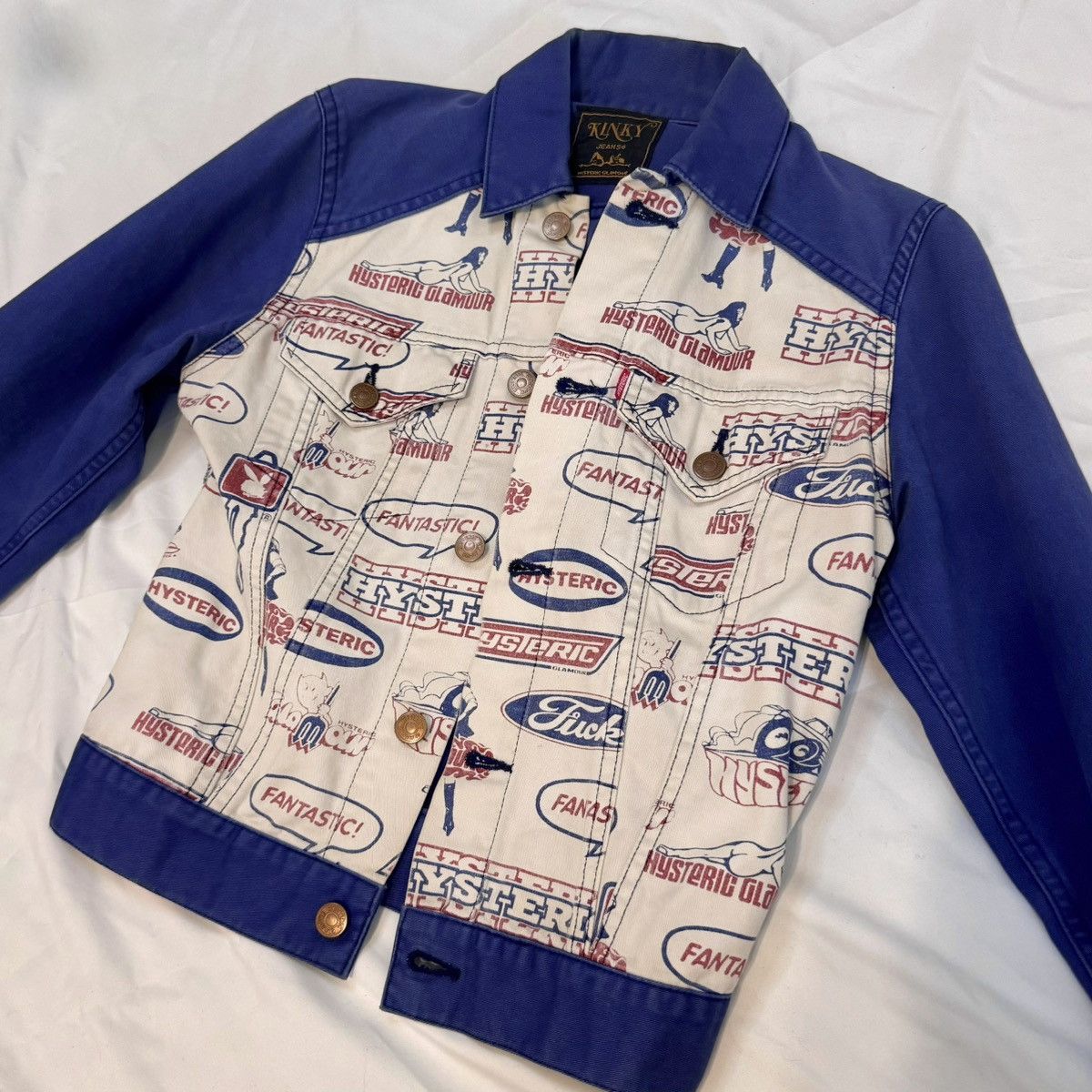 Hysteric Glamour × Japanese Brand Hysteric Glamour All-over Graphic Button Up Jacket Size S / US 4 / IT 40 - 1 Thumbnail