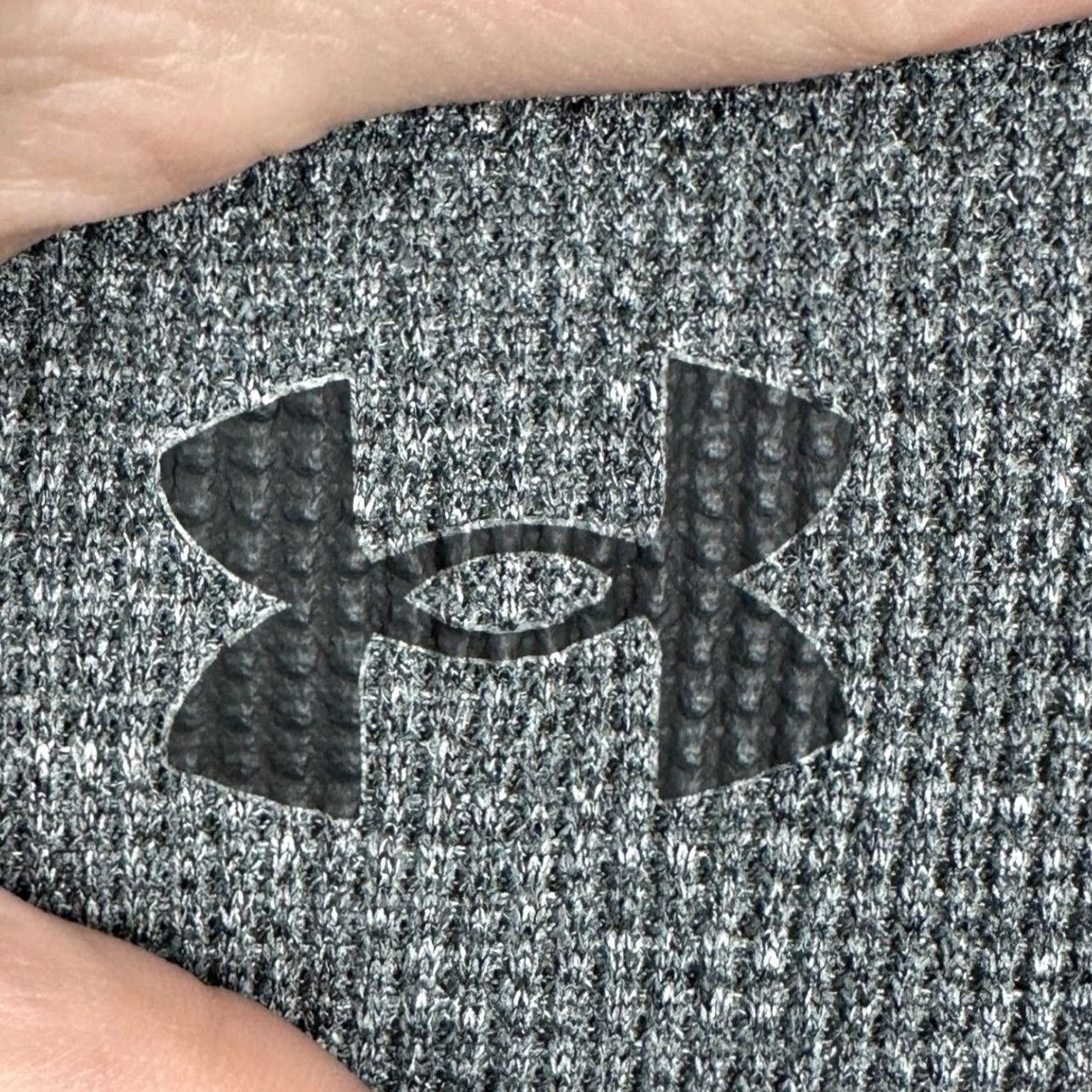 Under Armour Under Armour T-Shirt Men 3XL Grey Olive Green Loose Fit Thermal Colorblock Waffle Knit Raglan Sleeve Crew Neck Casual Activewear Size US XXL / EU 58 / 5 - 5 Thumbnail
