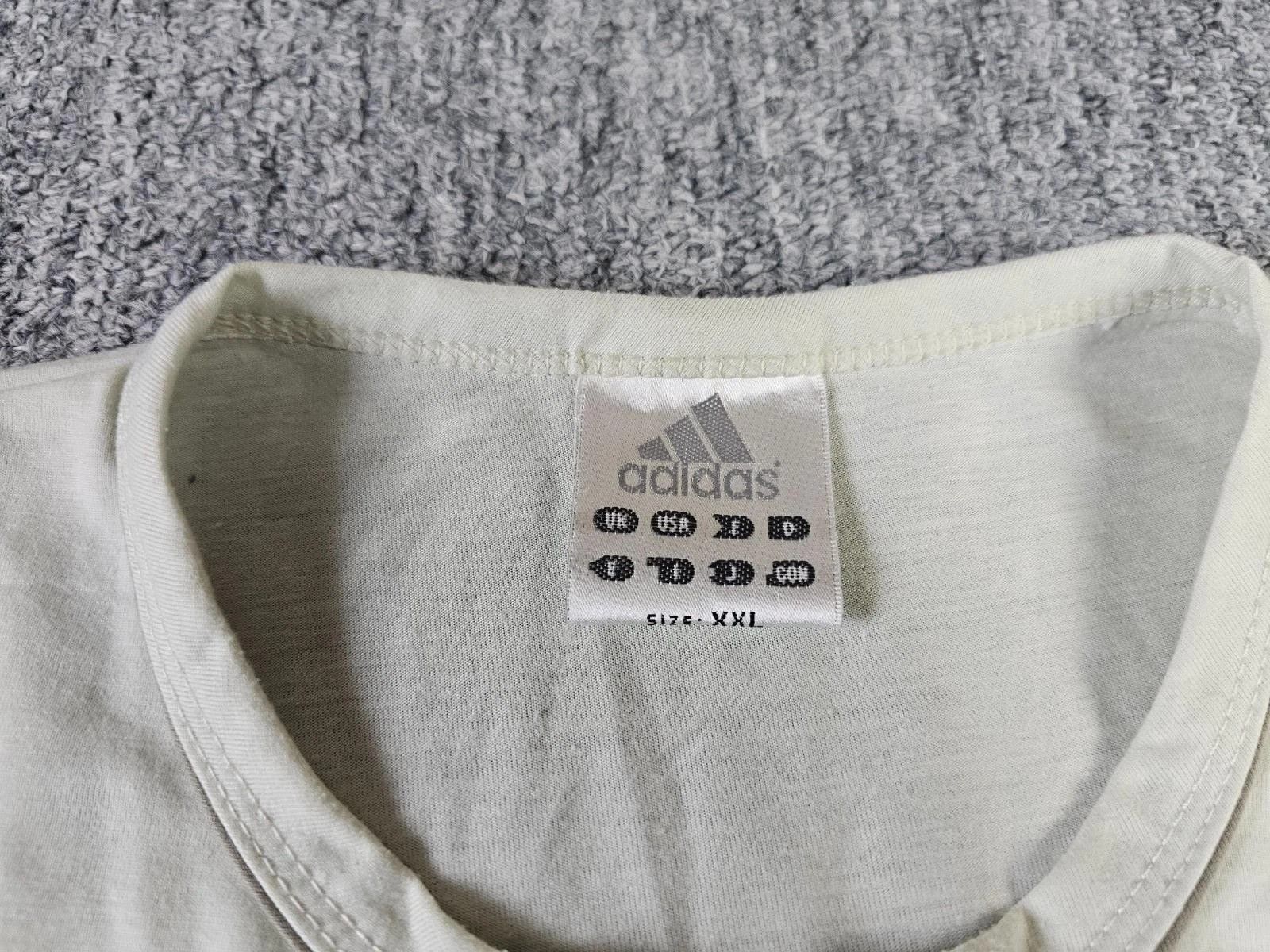 Adidas Adidas Vintage Mesh Sleeveless Polo Tank Top Cream Men 2XL Size US XXL / EU 58 / 5 - 8 Thumbnail