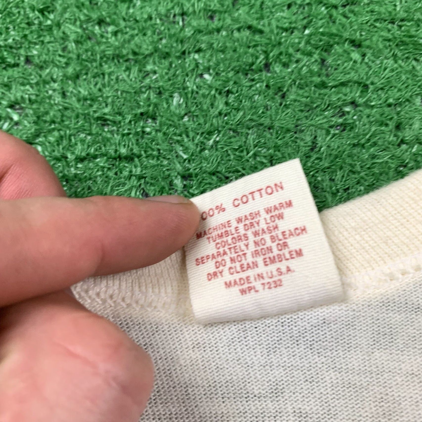 Nike VINTAGE Nike STOP PRE 1972 T Shirt OG Rare Geisha Rap Hike Track 70s 70s XL White Cotton Graphic Tee Unisex Mens Womens Boys Girls Size US XL / EU 56 / 4 - 5 Thumbnail