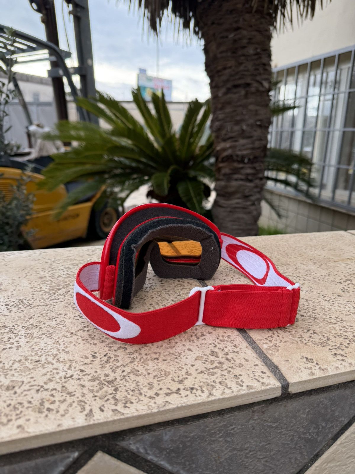 Oakley Oakley Ski Glasses Red Vintage Size ONE SIZE - 3 Thumbnail