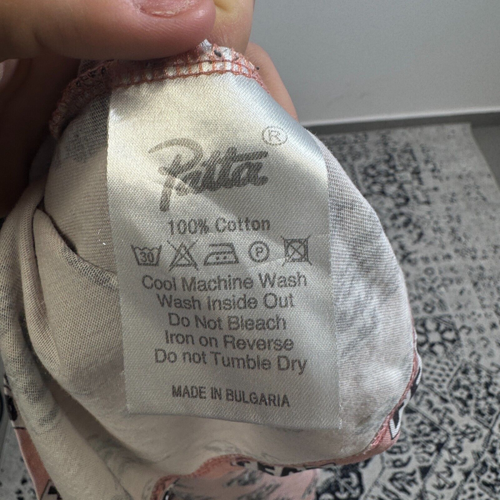 Patta × Vintage Vintage Patta Pink Cotton T-Shirt Size L Allover Print Y2K Size US L / EU 52-54 / 3 - 10 Thumbnail