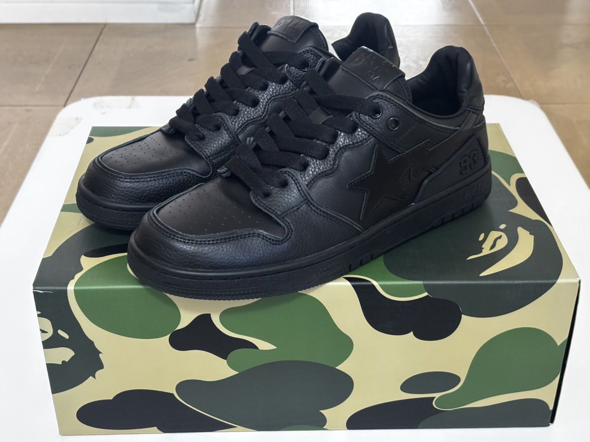 Bape Authentic ape bape sk8 sta #3 black 8.5 bape sta Size US 8.5 / EU 41-42 - 1 Thumbnail