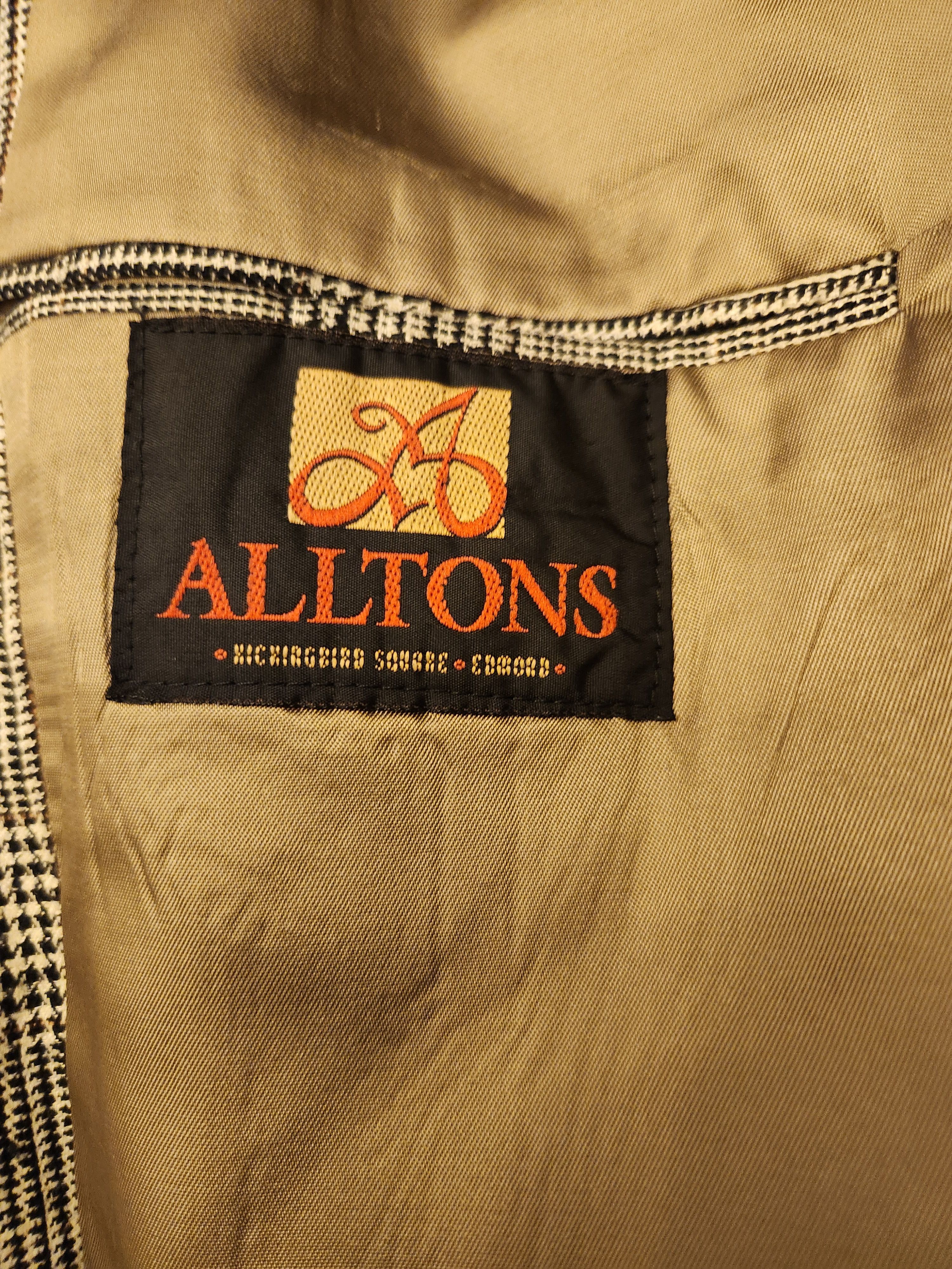Other Alltons Clothiers Custom Tailored Silk/Linen Blazer Size 42L - 6 Thumbnail