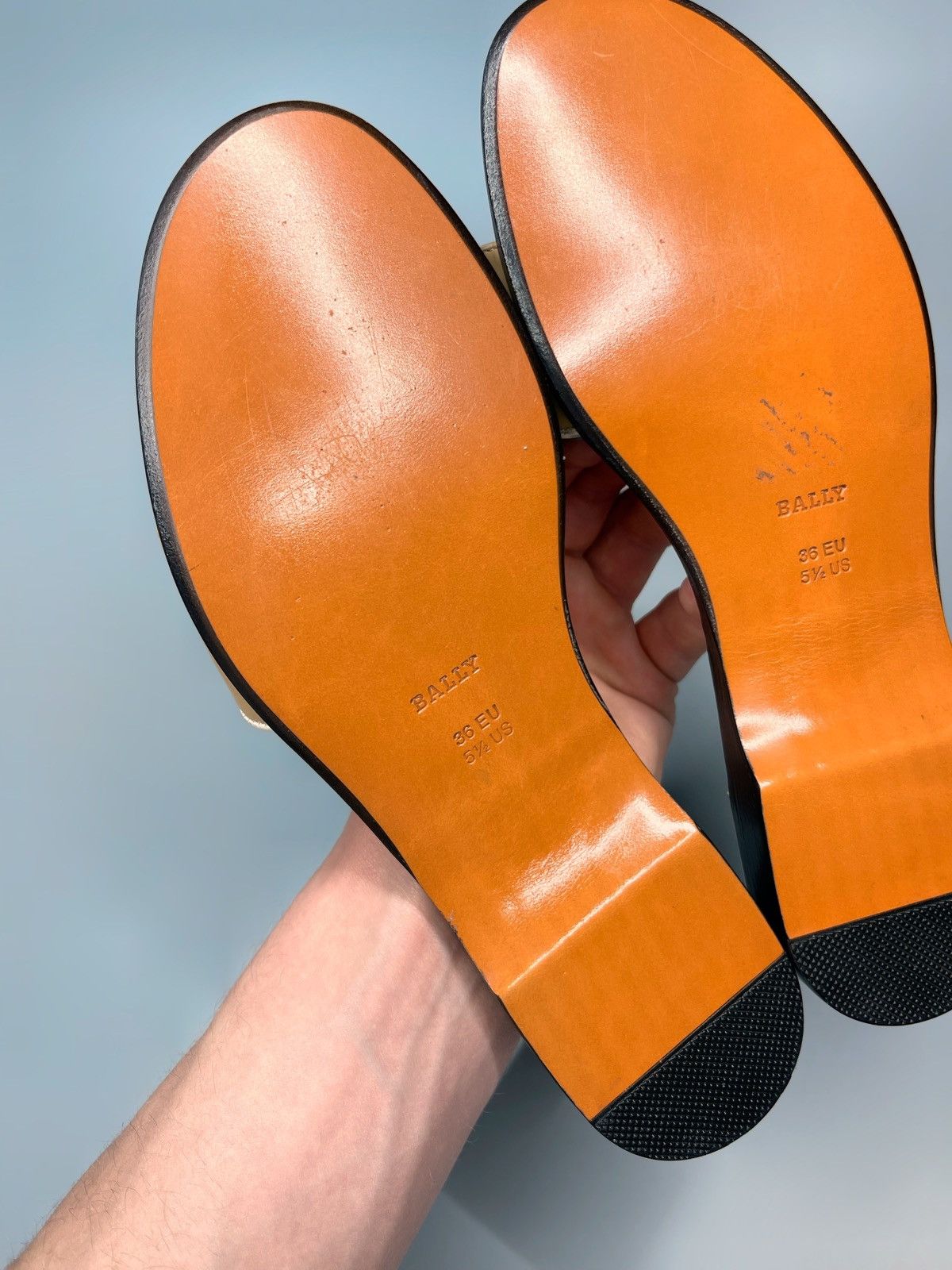 Bally Bally Leather Sandals Slide Size US 6 / IT 36 - 8 Thumbnail