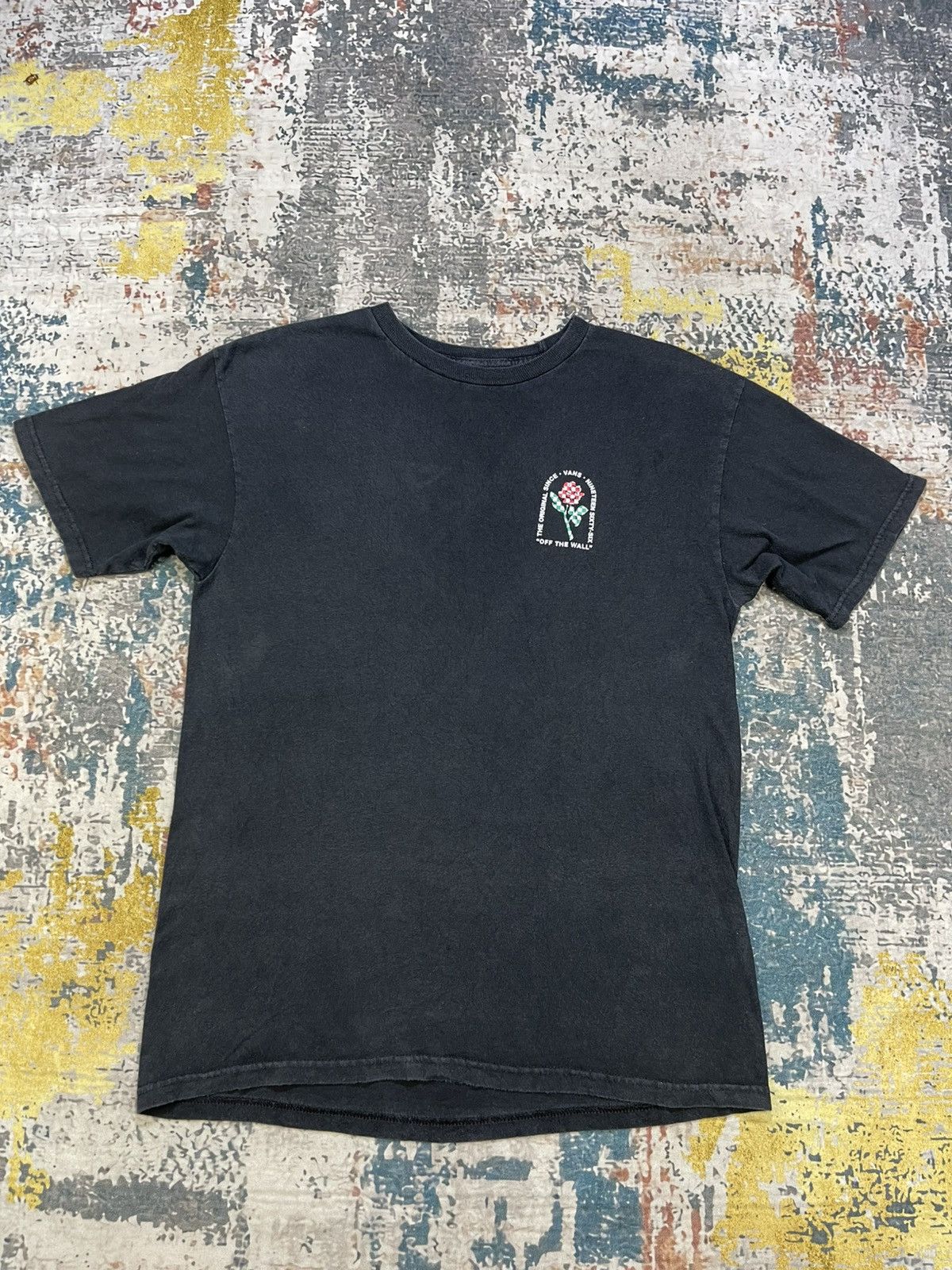 Vans Vans “Off The Wall” Roseday Graphic T Shirts Size US XS / EU 42 / 0 - 3 Thumbnail
