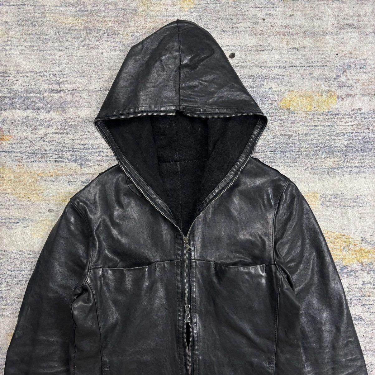 Isamu Katayama Backlash Isamu Katayama BACKLASH horsehide GIMP hooded leather jacket Size US S / EU 44-46 / 1 - 4 Thumbnail