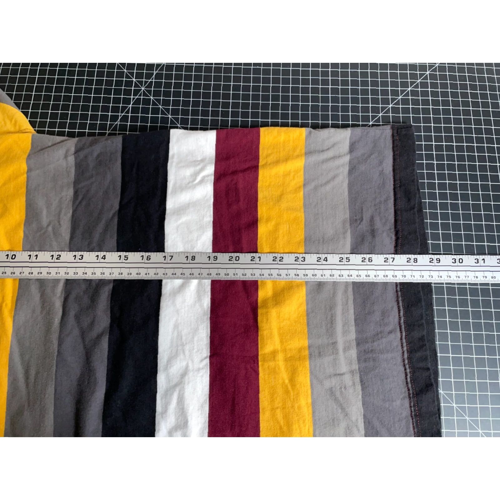Etro FALLS CREEK Y2K Striped T-Shirt Adult XL Gray Black Yellow Retro Punk Mens Size US XL / EU 56 / 4 - 6 Thumbnail